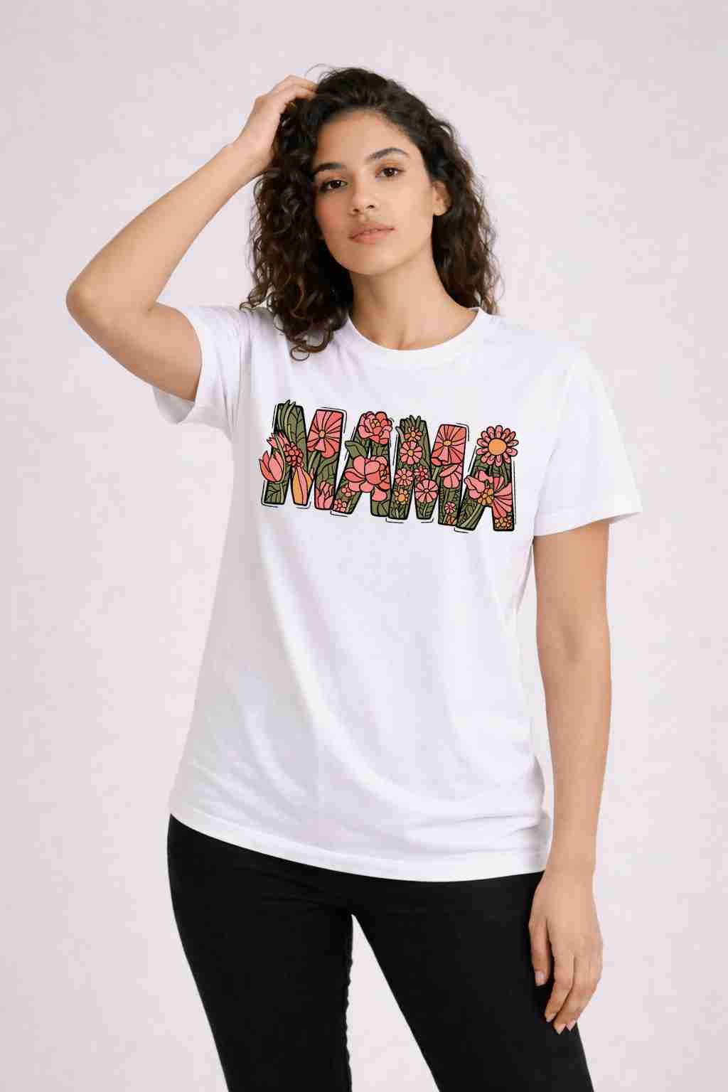 Mama Floral 1 T-shirt
