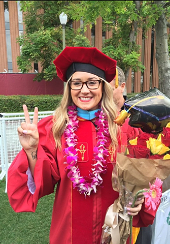 Dr. Rebecca Lundeen USC Rossier Commencement 2015