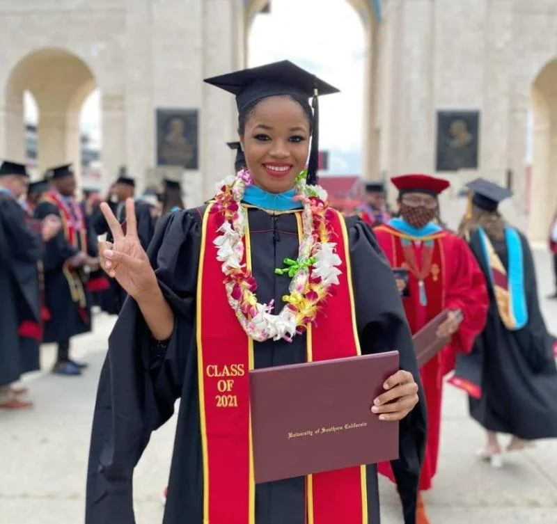 Kia Hill USC Rossier Commencement 2020