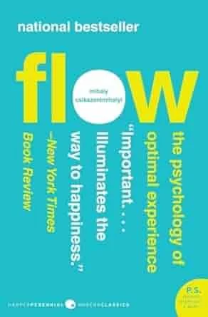 Book cover of "Flow: The Psychology of Optimal Experience"