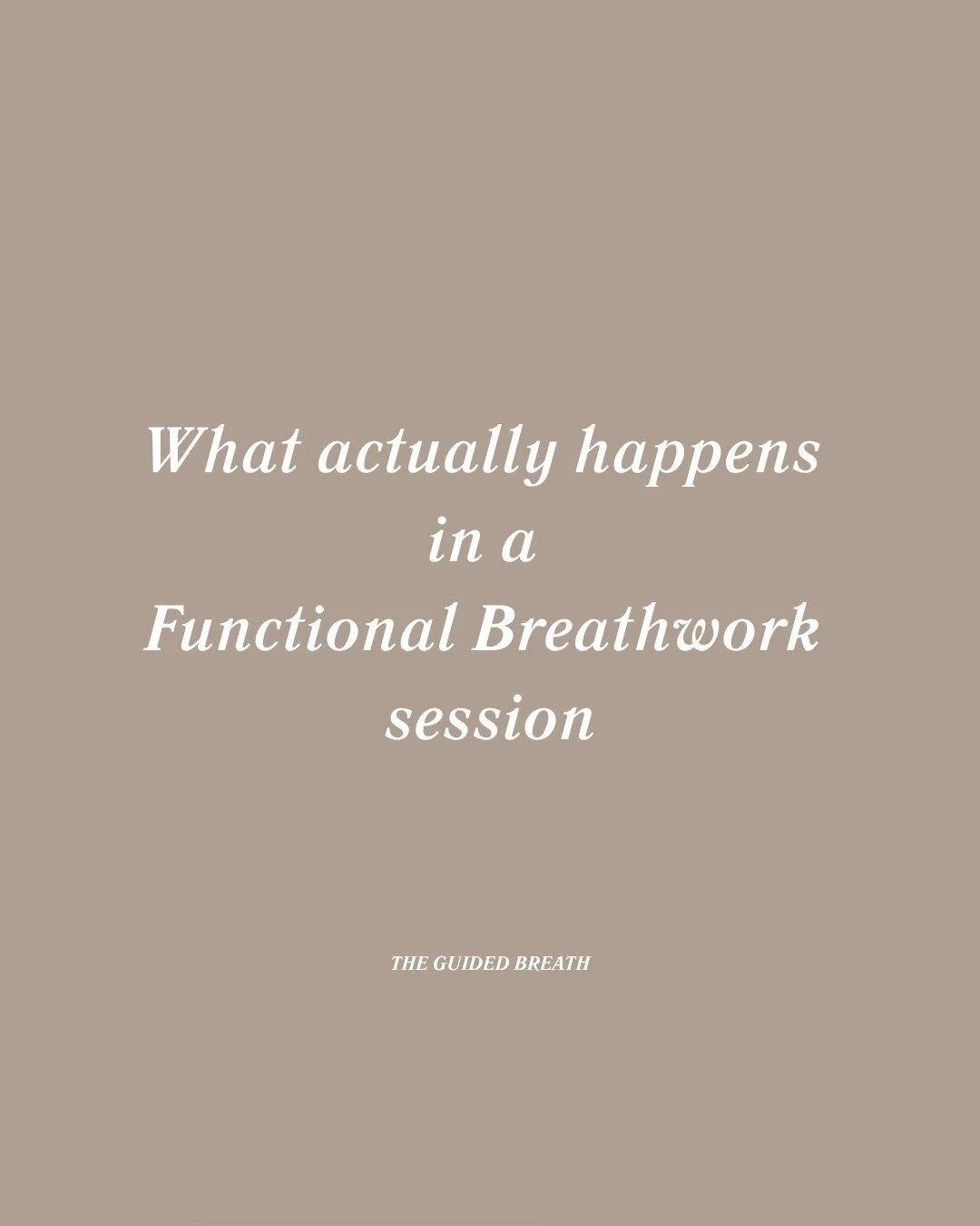 If you&rsquo;ve ever tried breathwork and felt overwhelmed, restless, or like something didn&rsquo;t quite land &mdash; this space is for you.

In my sessions, we explore simple, functional breathing techniques in a way that&rsquo;s paced, gentle, an