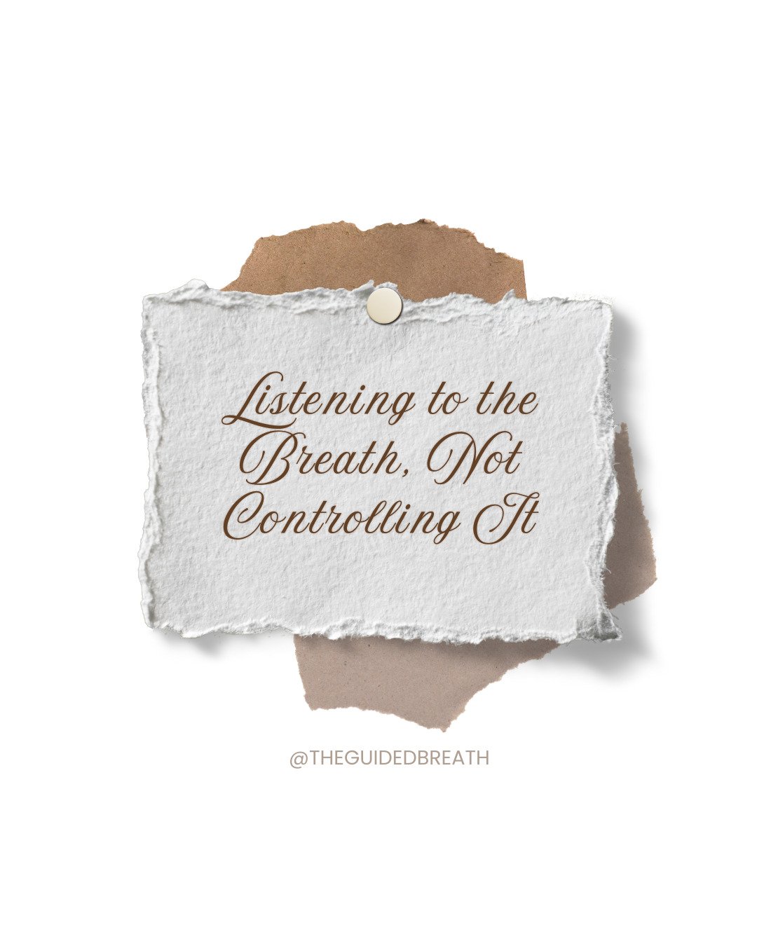 Listening to the Breath, Not Controlling It

A regulated nervous system doesn&rsquo;t come from doing more.

It comes from feeling safe enough to slow down.

In functional breathwork, we&rsquo;re not trying to change the breath.

We&rsquo;re listenin