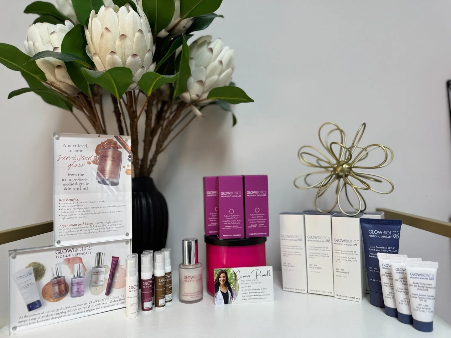 Let&rsquo;s talk about skincare that actually does something. 👇⁠
⁠
Glowbiotics is quickly becoming a client favorite &mdash; and for good reason! These products are regenerative medical-grade skincare infused with probiotics to help your skin repair