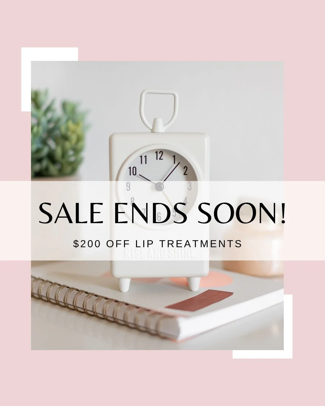 💋 Sale EXTENDED but ending soon! ✨

If you&rsquo;ve been thinking about enhancing your lips but haven&rsquo;t pulled the trigger yet, this is your reminder! 
We&rsquo;re actually EXTENDING our $200 off sale for lip filler for any appointments ON OUR
