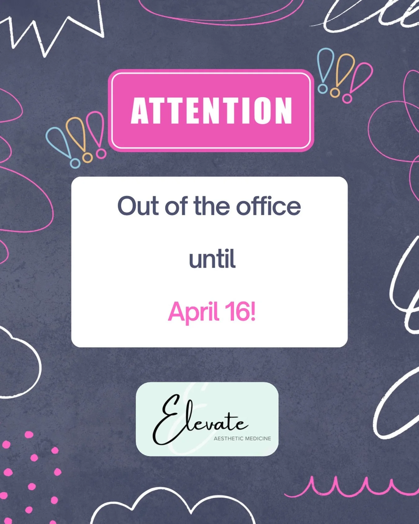 Taking a little spring break! We can&rsquo;t wait to serve you when we return to the office!
In the meantime, my assistant is checking messages, so feel free to reach out with any questions!