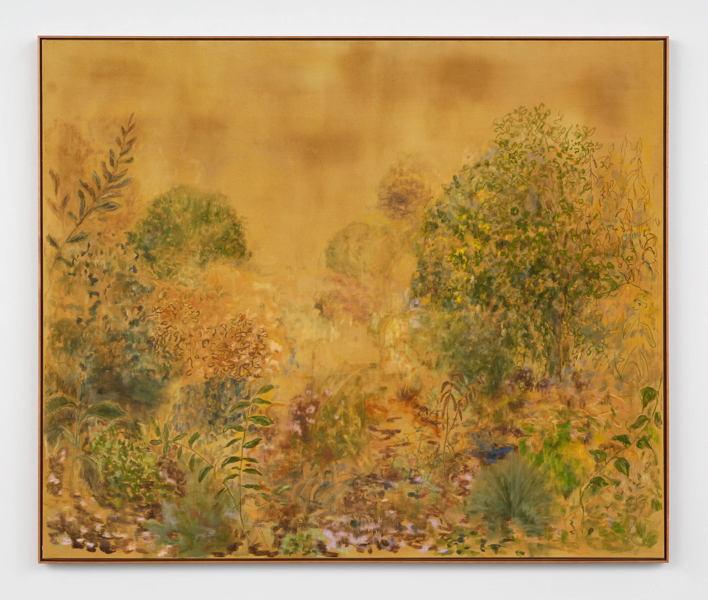 Kate Zimmerman Turpin Landscape in Yellow, 2026 Acrylic and pastel on canvas 60 x 72 in 152.4 x 193 cm (KTU26.001)