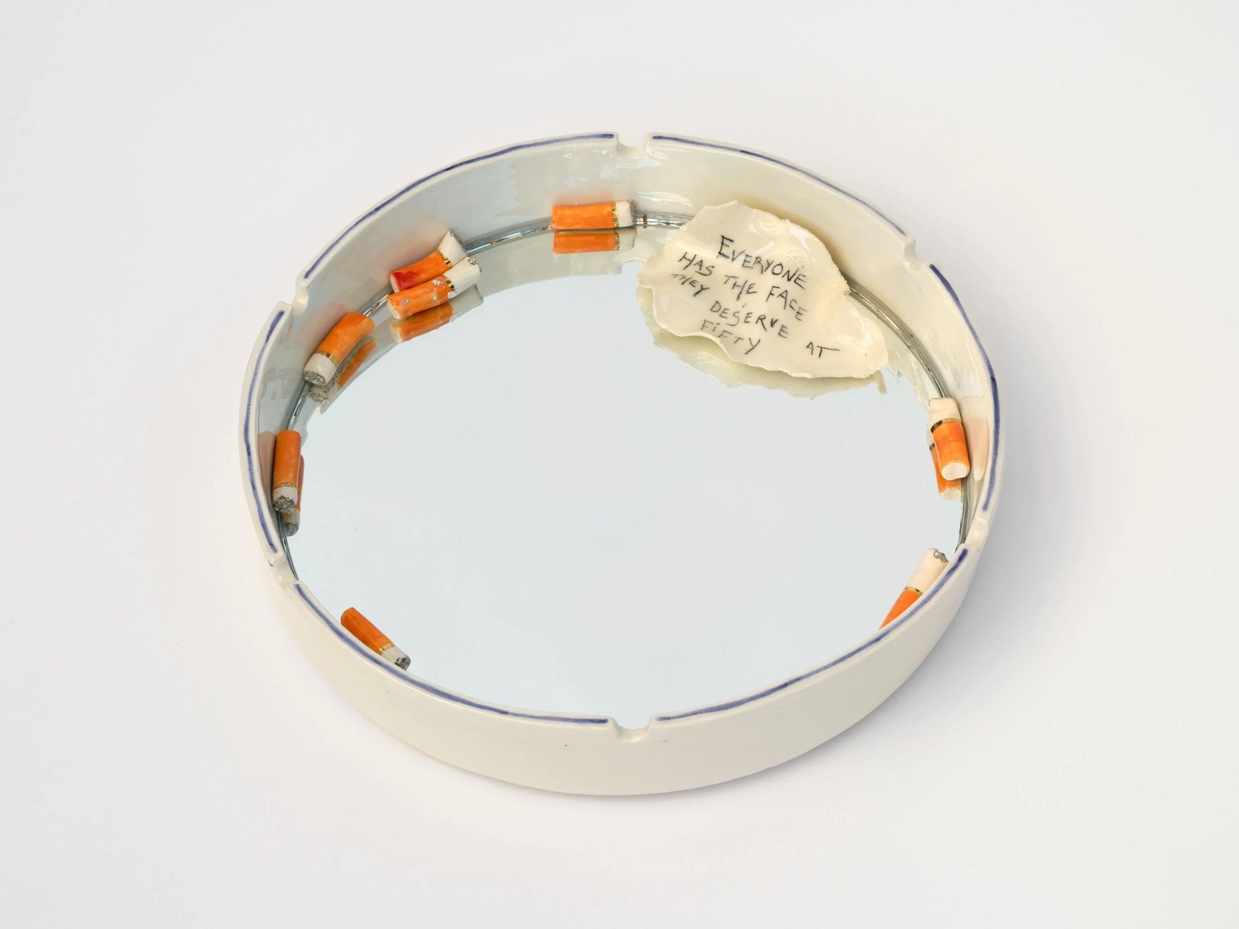 Alma Berrow Pride, 2025 Glazed ceramic 12 x 12 x 2 in 30.5 x 30.5 x 5.1 cm (ABE25.007)