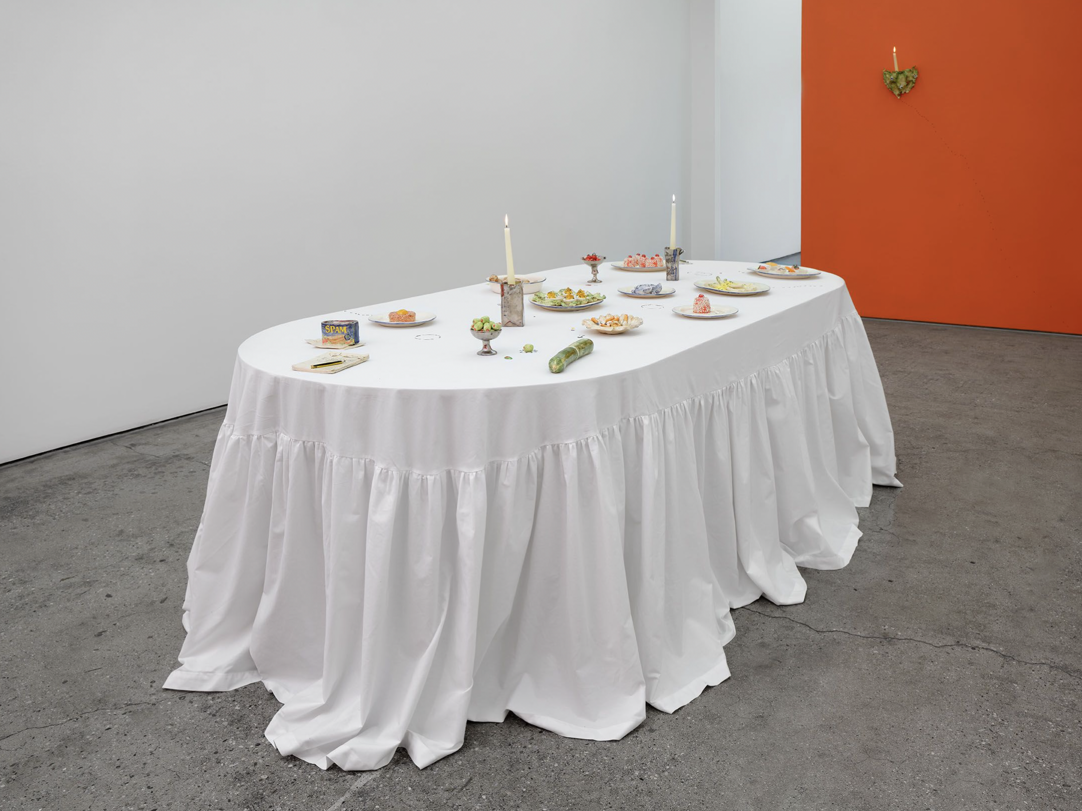 Alma Berrow, What Slips Beneath the Sugar, Installation image