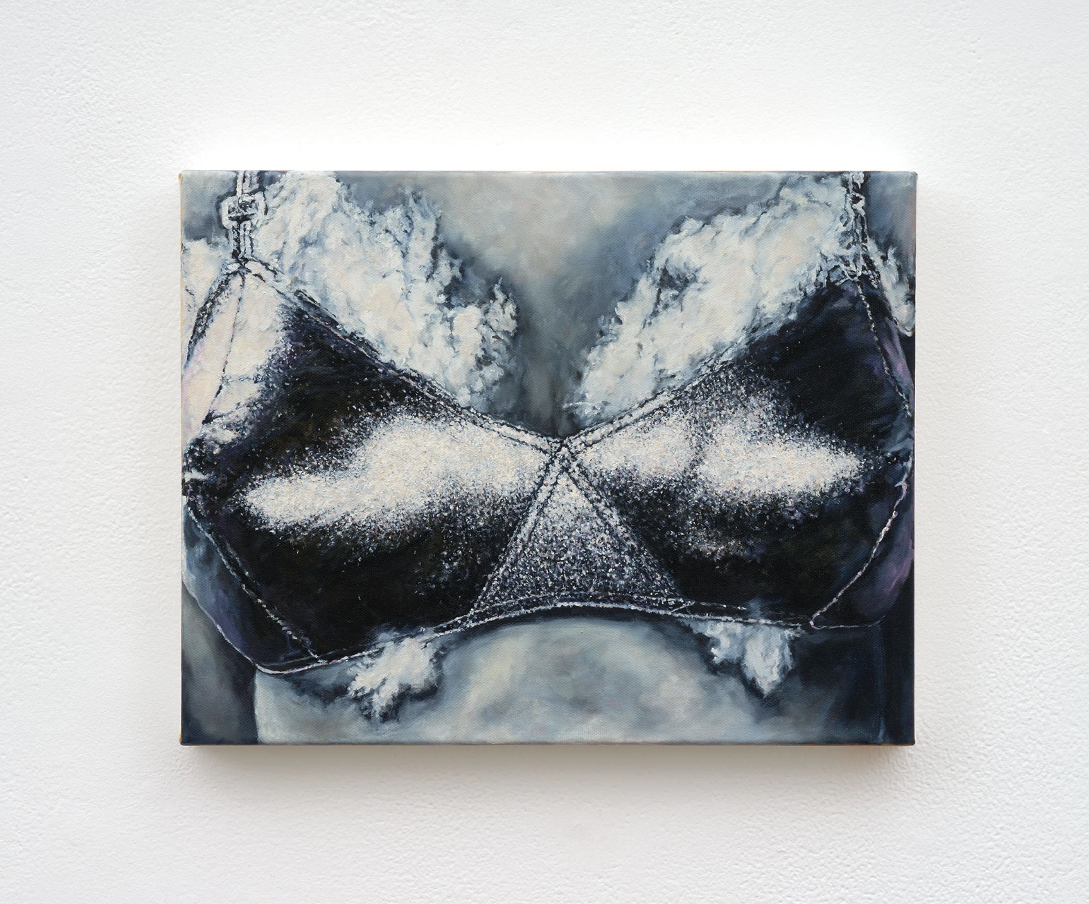 Laura Watters Bubblegum Angels, 2026 Oil on canvas 11 x 14 in 27.9 x 35.6 cm (LWA26.001 )
