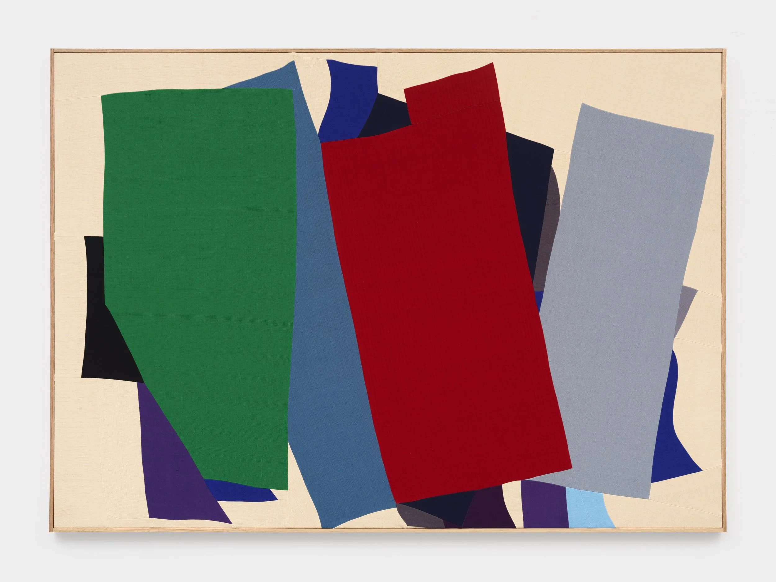 Ethan Cook
 Percussion , 2024
Hand woven cotton and linen in artist's frame
62 x 90 in
157.5 x 228.6 cm
(ECO24.031)