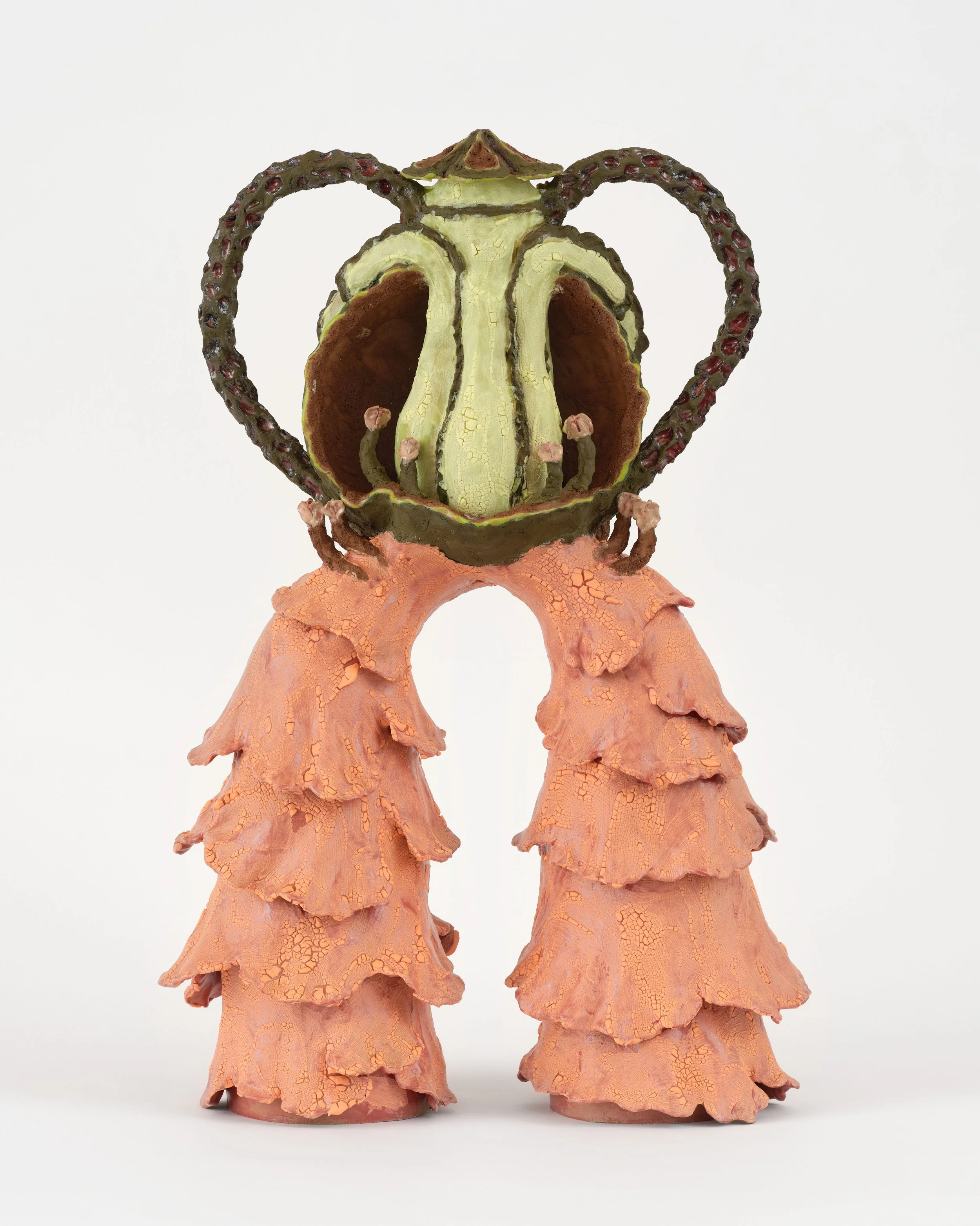 Alma Berrow Out of reach of reason, 2025 Glazed ceramic 3 1/2 x 2 1/2 x 1 in 8.9 x 6.3 x 2.5 cm