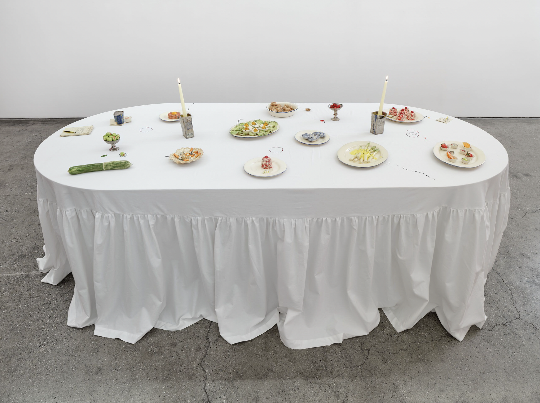 Alma Berrow, What Slips Beneath the Sugar, Installation image