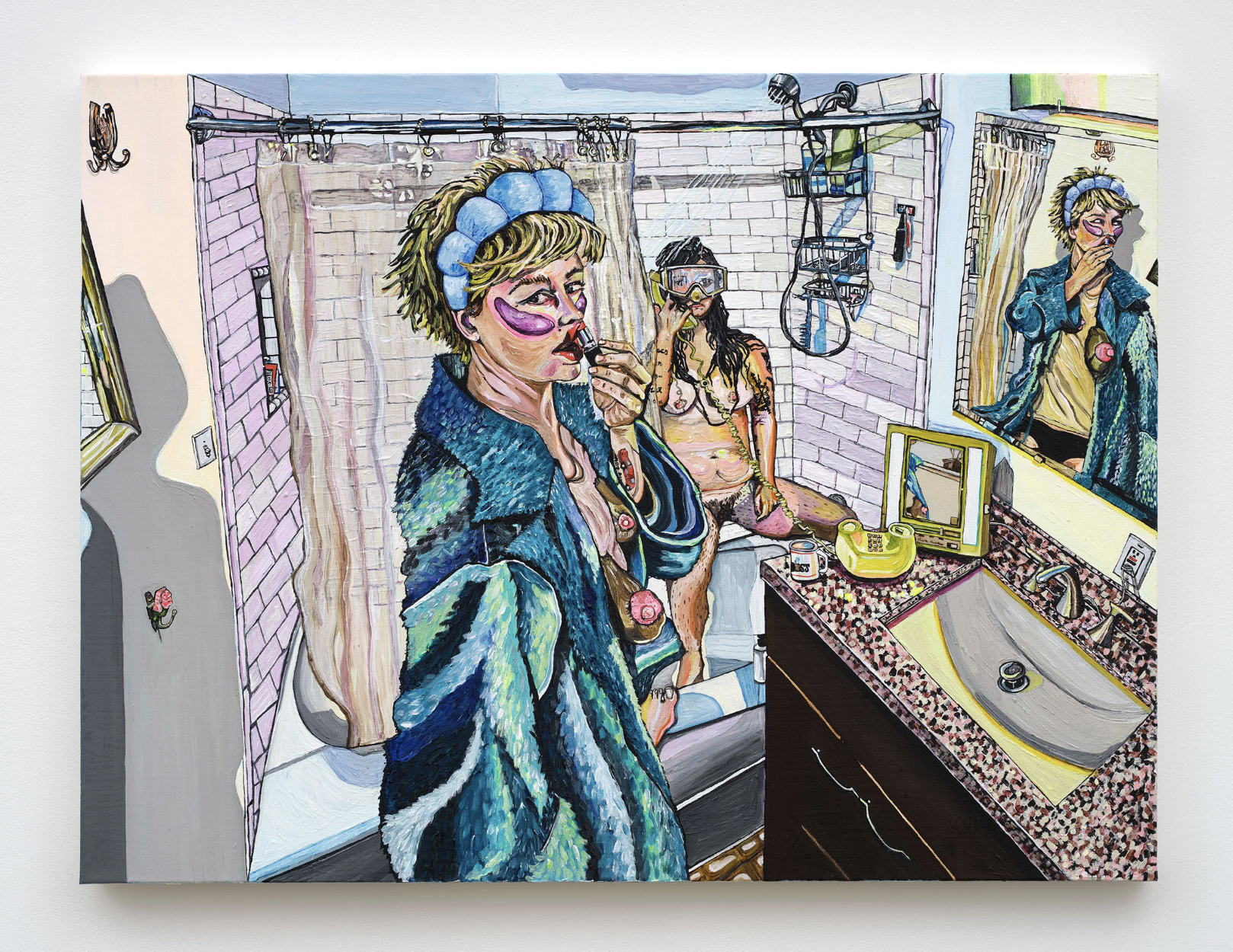Sarah Rose Hyland Can I get a Minute, 2026 Acrylic on canvas 30 x 40 in 76.2 x 101.6 cm (SRH26.001)