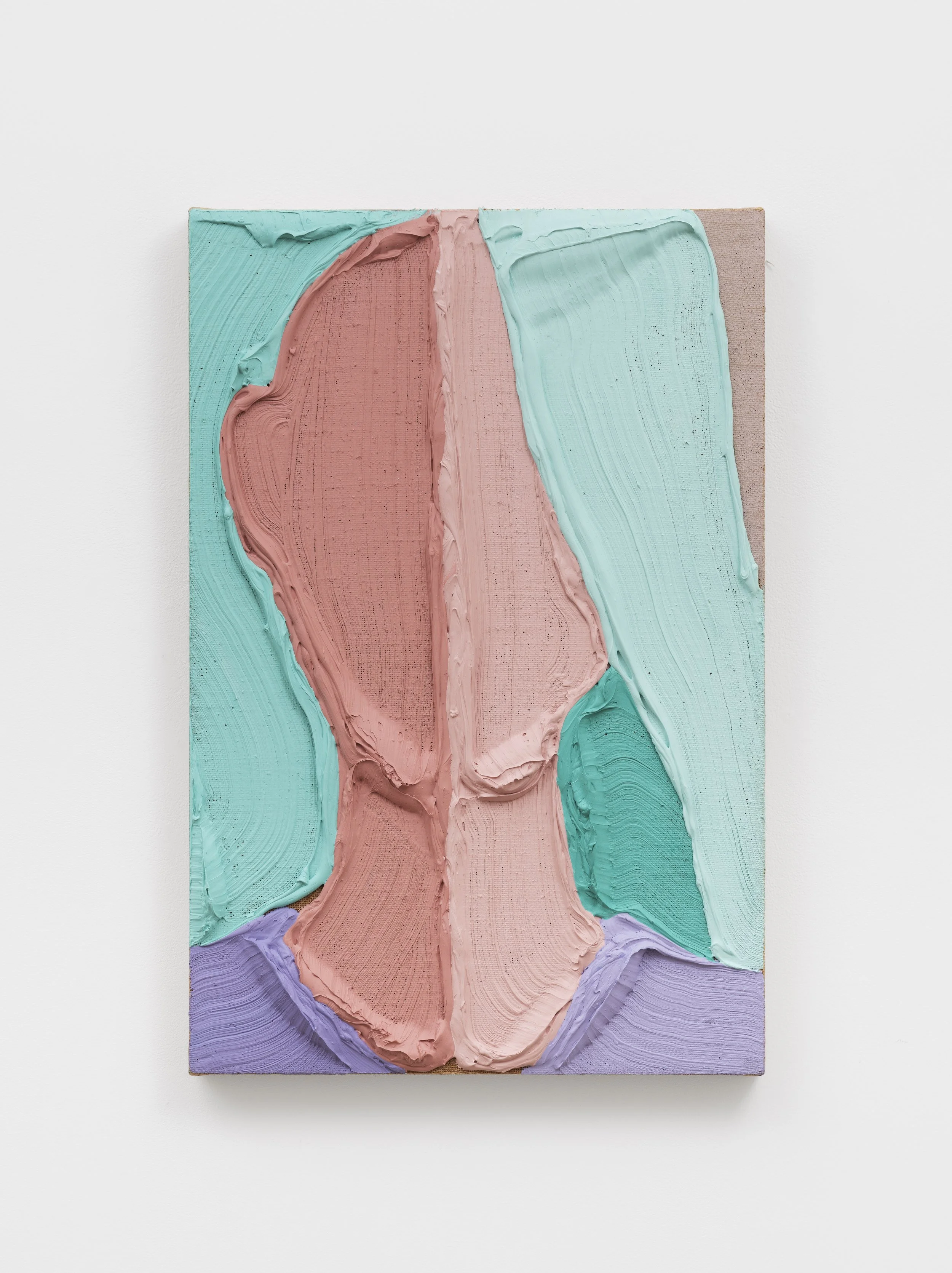 José Lerma
 Regina , 2023
Acrylic on burlap
36 x 24 x 3 1/4 in, 91.4 x 61 x 8.3 cm
(JLE23.048)