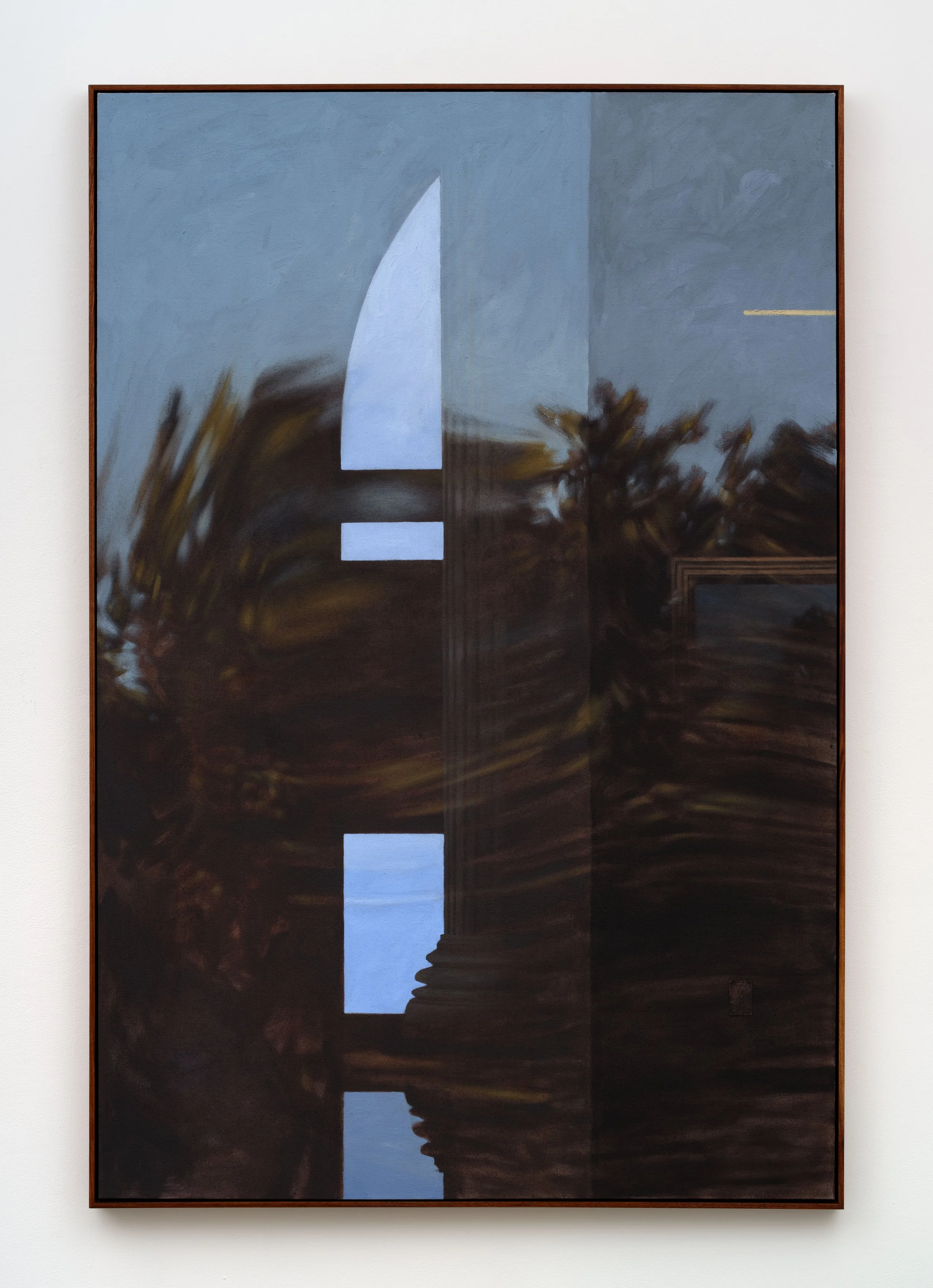 Kevin Yaun Inside Outside 24, 2026 Oil on canvas and linen 72 x 48 in 182.9 x 121.9 cm (KYA26.019)
