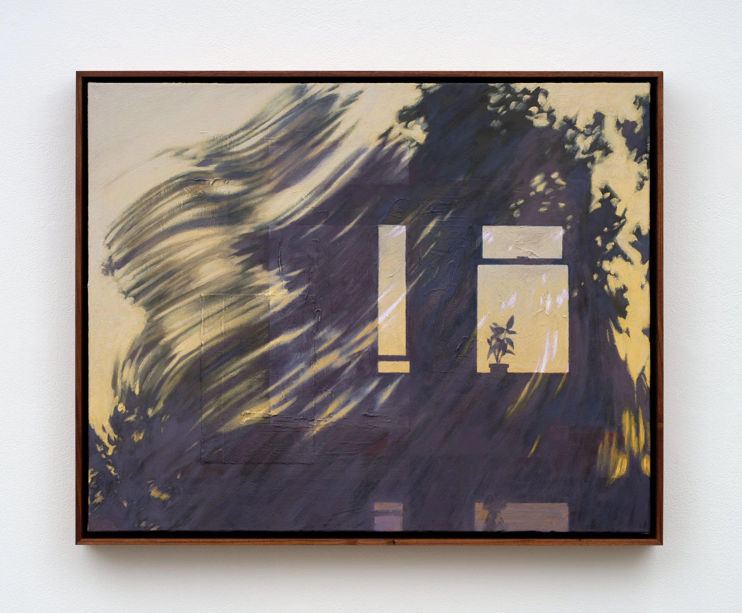 Kevin Yaun Inside Outside 22, 2026 Oil on canvas 25 x 31 x 2 in 63.5 x 78.7 x 5.1 cm (KYA26.018)