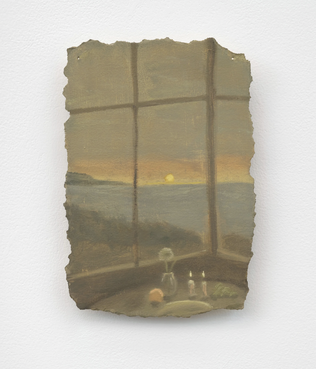 Dandelion, 2026 Oil on paper mounted on panel 8 x 6 in 20.3 x 15.2 cm (TJR26.017)