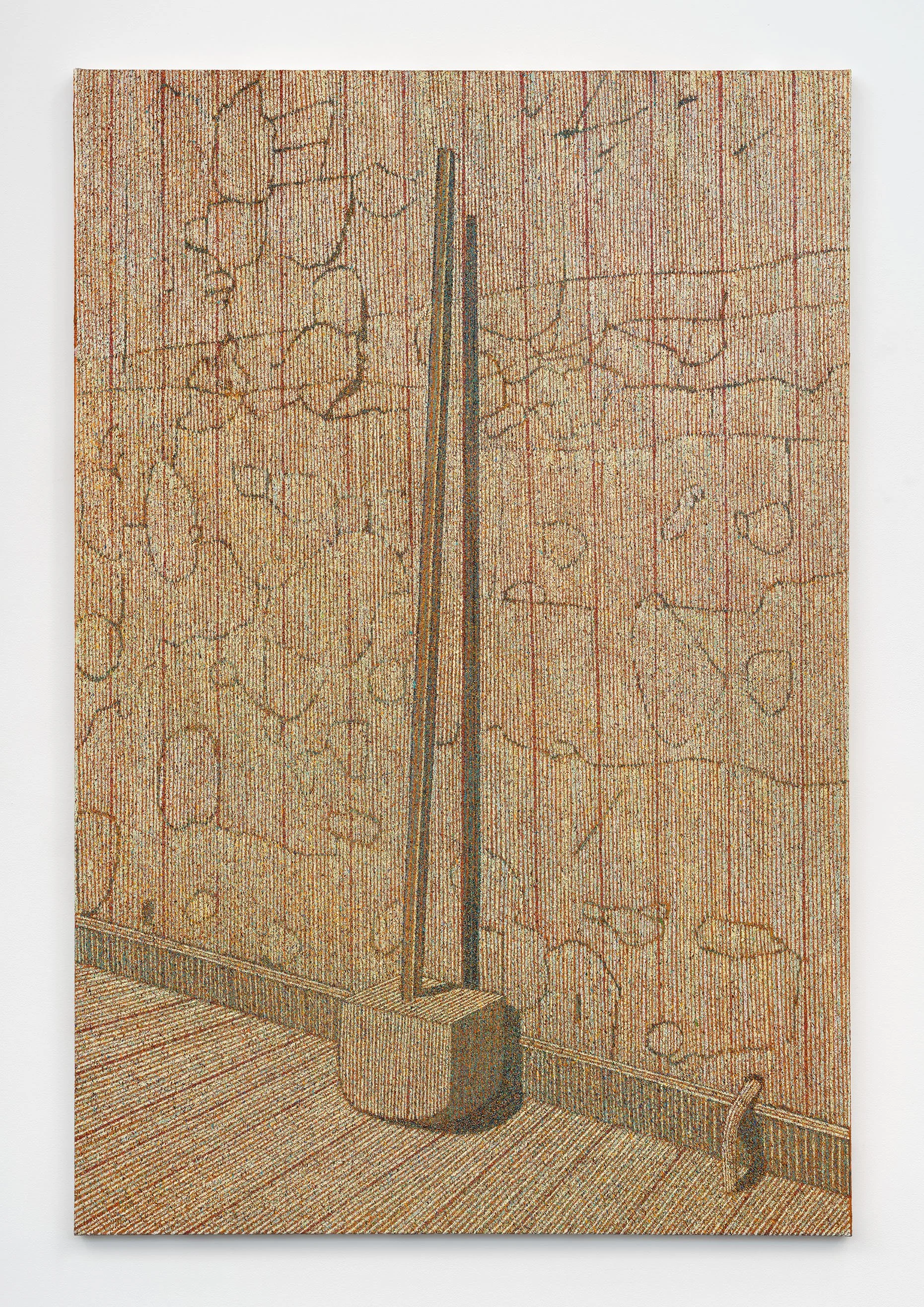 Marco Bizzarri
Escuela, 2025
Oil and acrylic on linen
70 7/8 x 47 3/8 in
180 x 120.3 cm
(MBZ25.006)