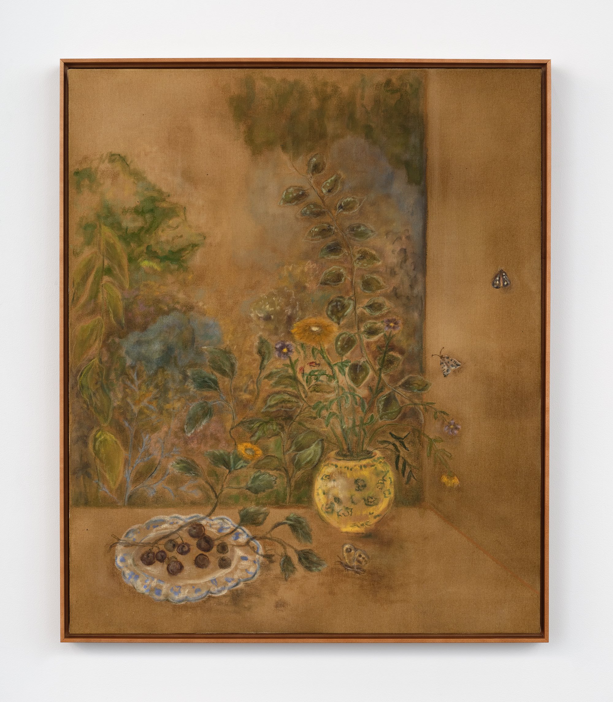 Kate Zimmerman Turpin Oak and Rust, 2026 Acrylic and pastel on canvas 36 x 30 in 91.4 x 76.2 cm (KTU26.002)