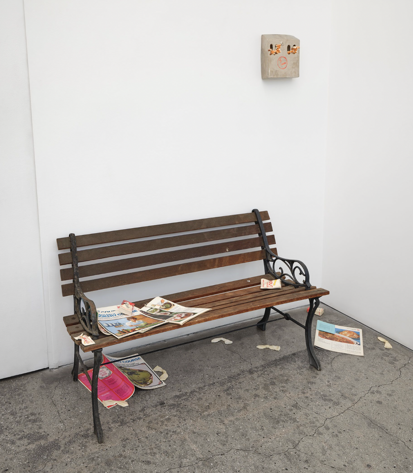 Alma Berrow, What Slips Beneath the Sugar, Installation image