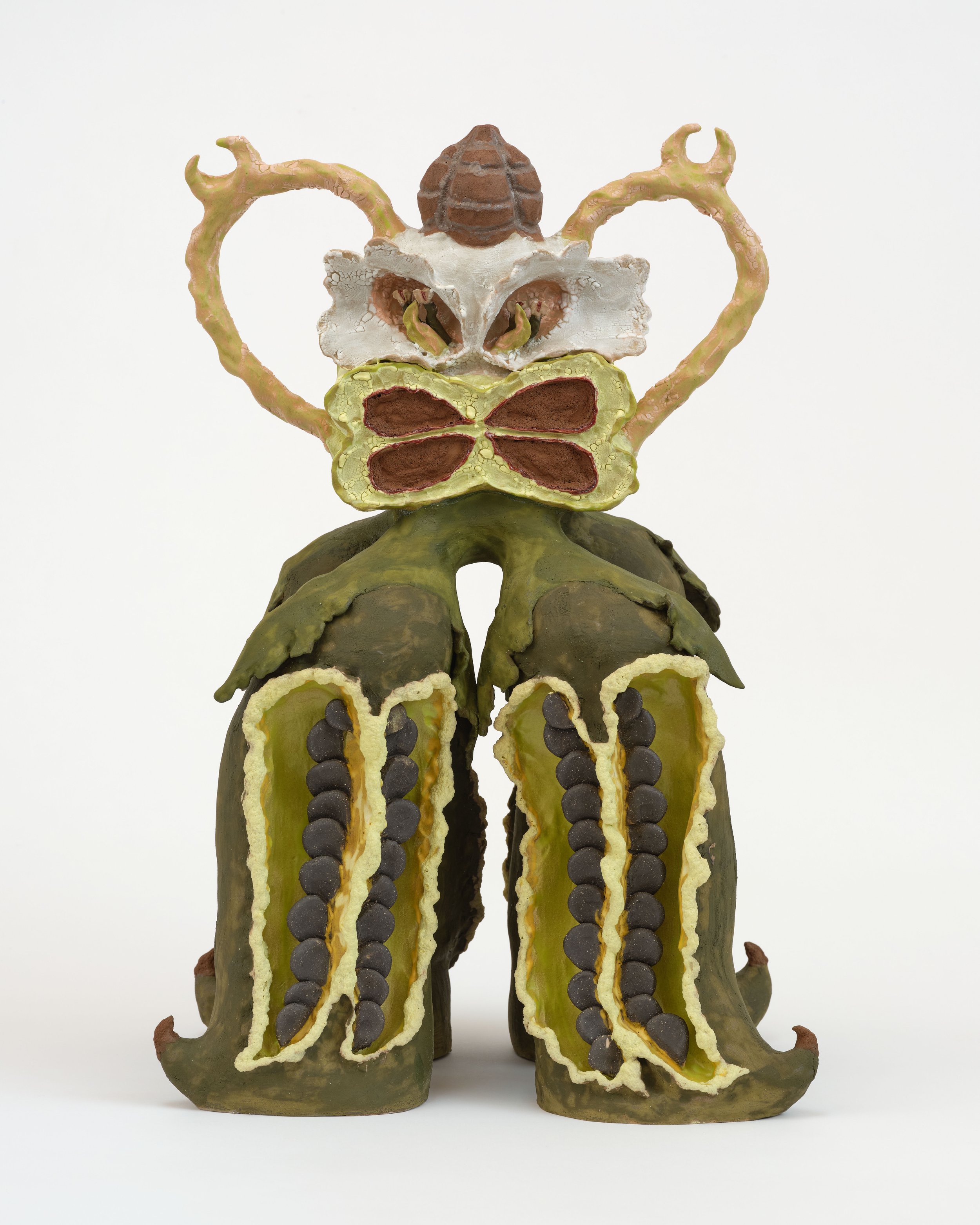 Alma Berrow Out of reach of reason, 2025 Glazed ceramic 3 1/2 x 2 1/2 x 1 in 8.9 x 6.3 x 2.5 cm