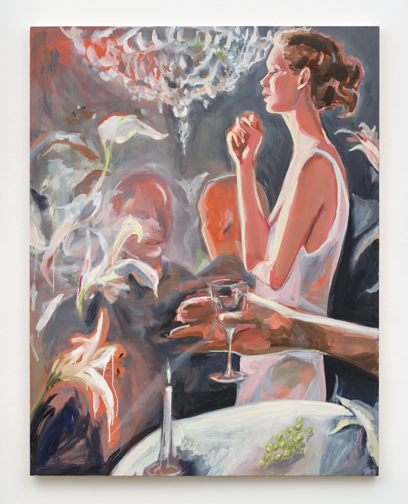 Avery Wheless Last Call, 2026 Oil on canvas 54 x 42 in 137.2 x 106.7 cm