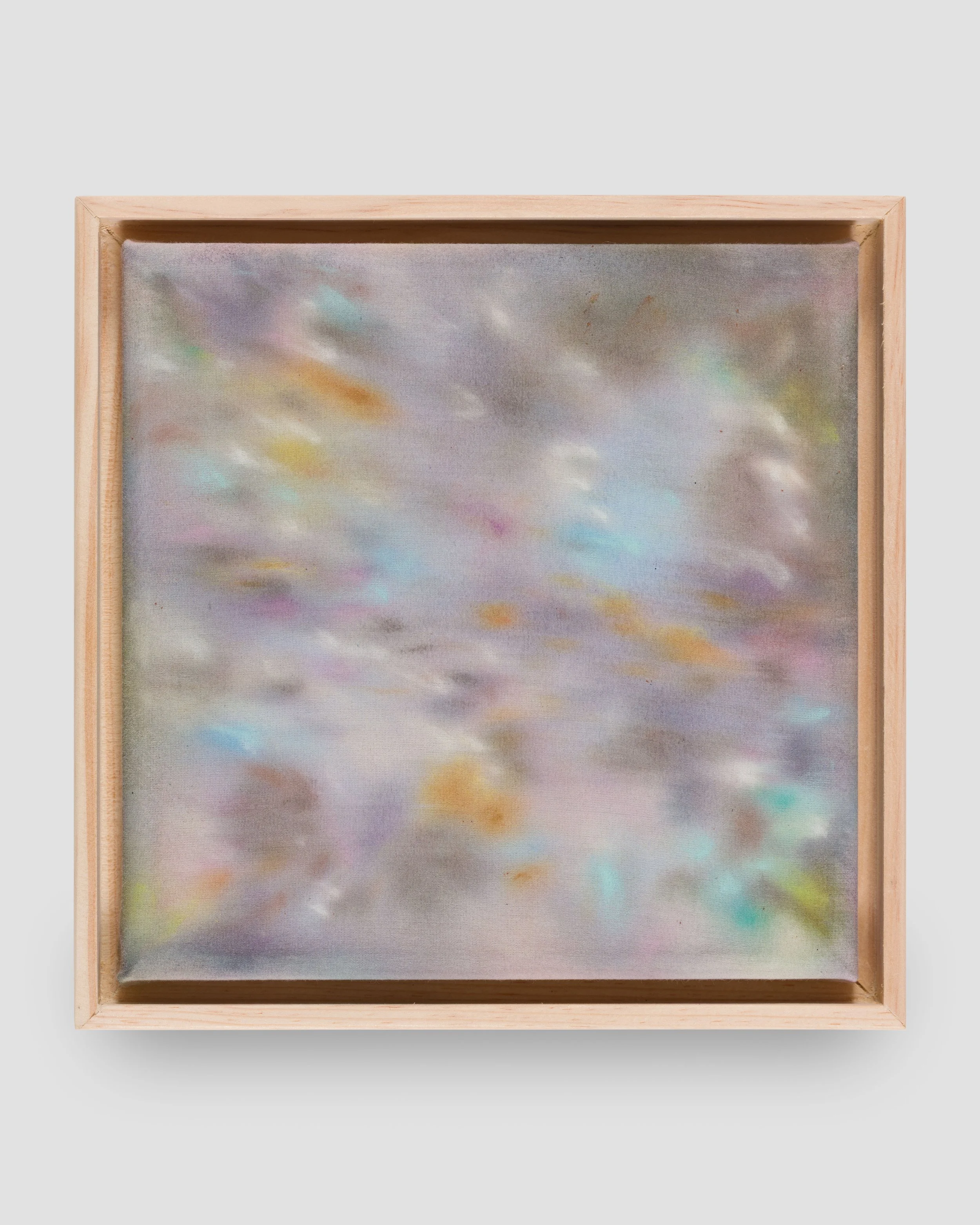 Alexandra McGowan Improvisation; Flow Series #50, 2026 Acrylic and chalk pastel on stretched cotton 8 x 8 in / 20.3 x 20.3 cm