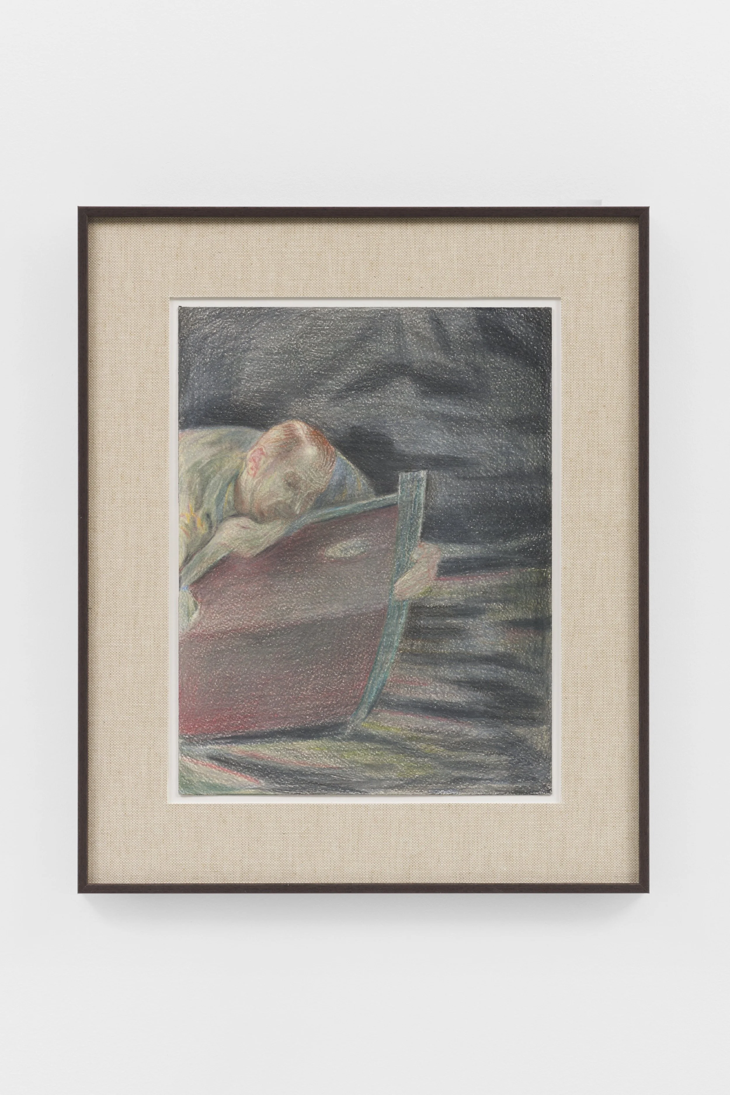 Marin Majić
 Overboard , 2021
Colored pencil on paper
14 1/8 x 11 3/4 in (framed)
36 x 30 cm (framed)
(MMA21.056)