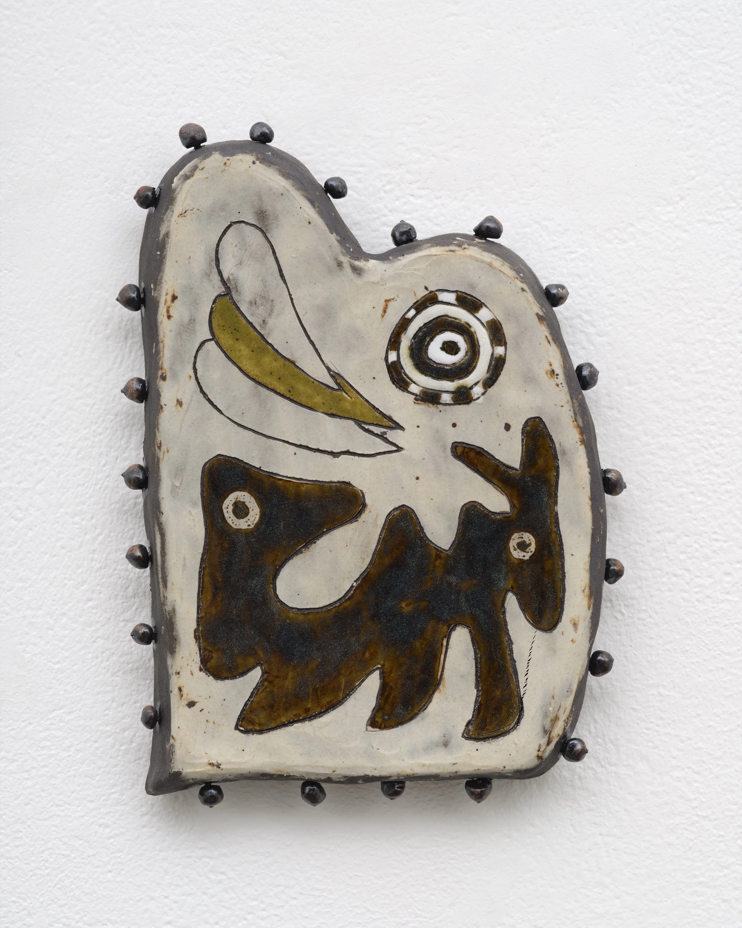 Josh Cloud
 Bull , 2024
Glazed ceramic
9 1/2 x 7 in
24.1 x 17.8 cm
(JCL25.001)