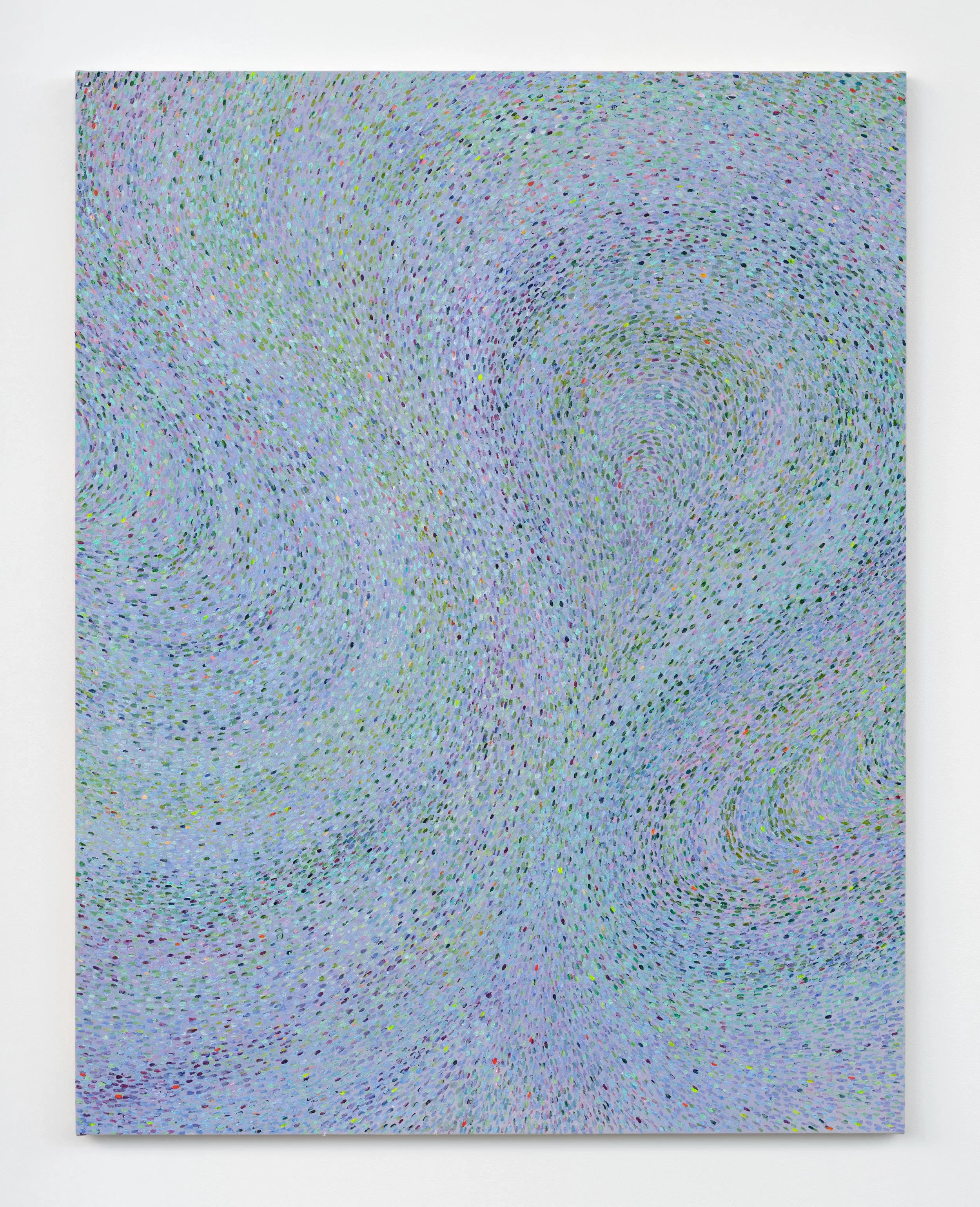 Gwen O'Neil Stardust, 2026 Acrylic and acrylic washes on canvas 64 x 50 in 162.6 x 127 cm (GO26.001)