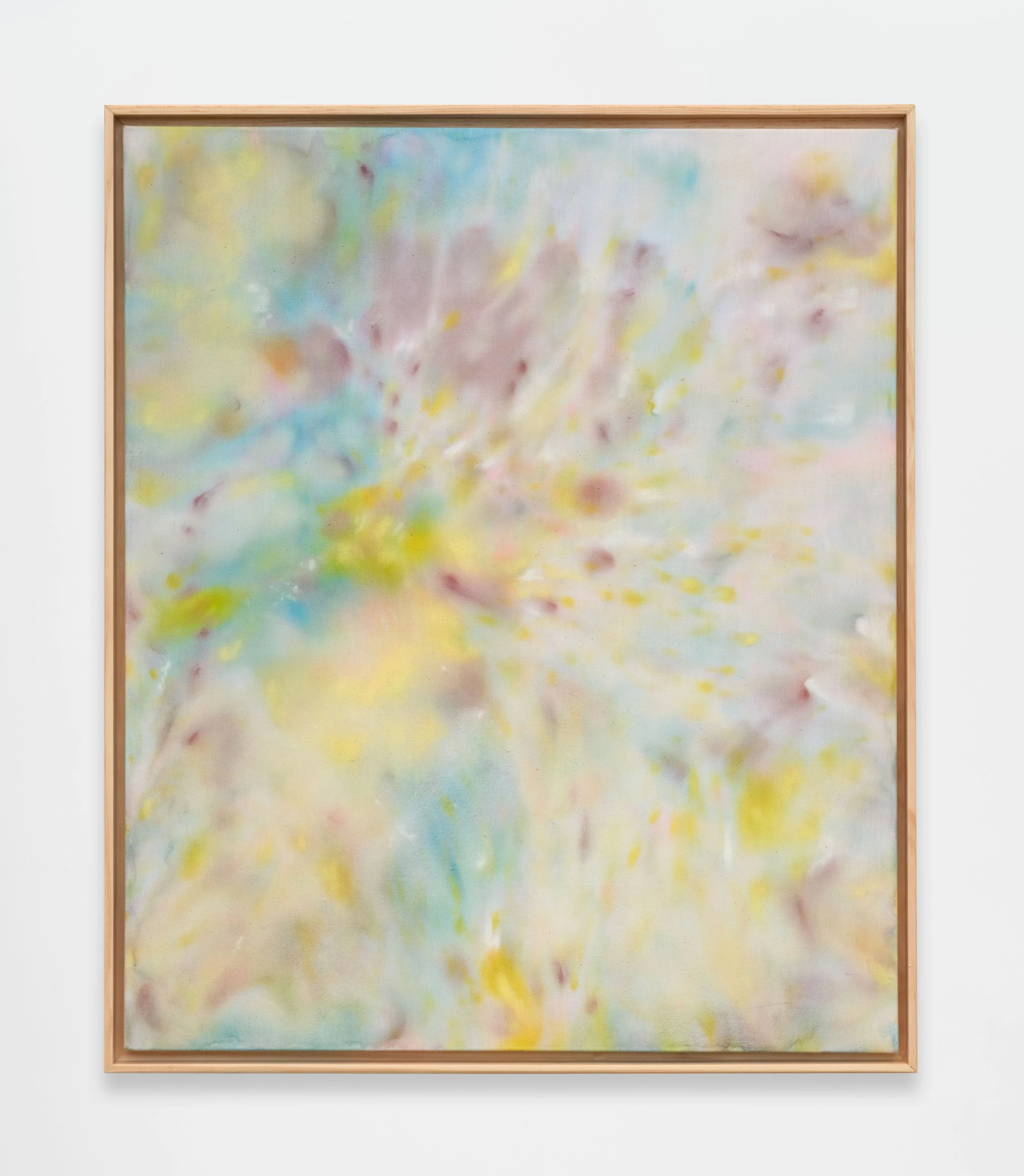 Alexandra McGowan Improvisation; Flow Series #52, 2026 Acrylic and chalk pastel on stretched cotton 24 x 20 in / 61 x 50.8 cm