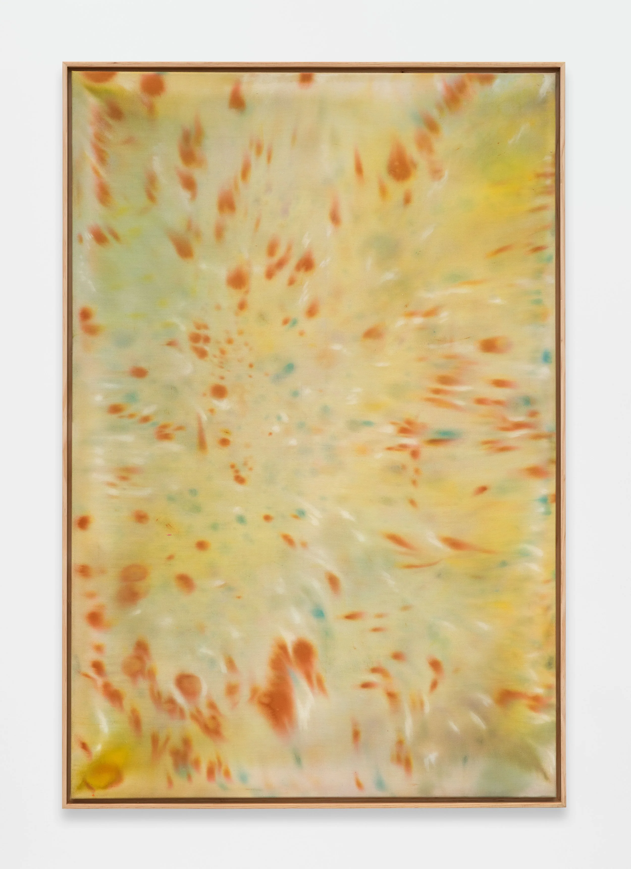 Alexandra McGowan Improvisation; Flow Series #48, 2026 Acrylic and chalk pastel on stretched cotton 36 x 24 in / 91.4 x 61 cm