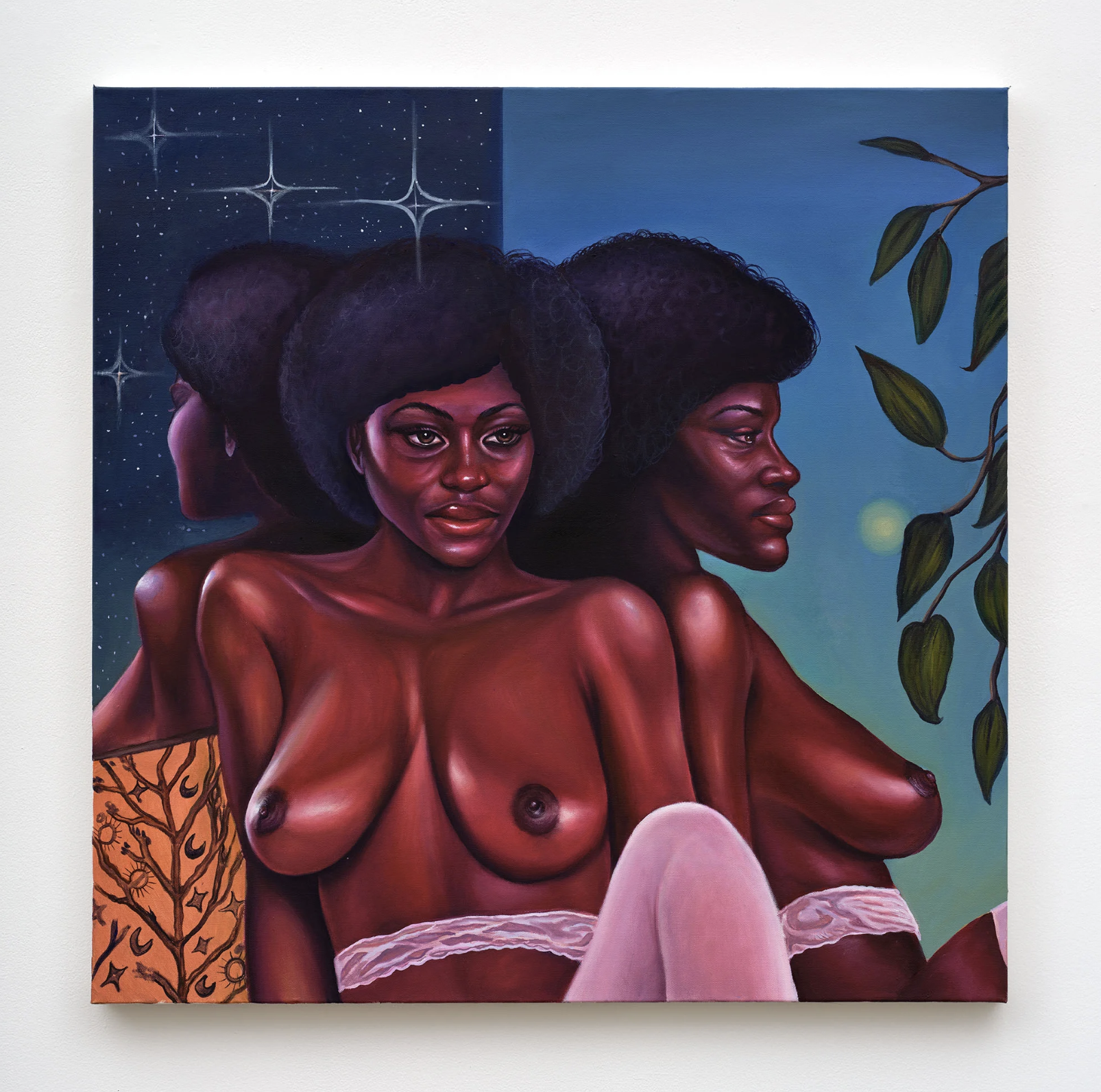 Lanise Howard The Cycle, 2026 Oil on canvas 36 x 36 in 91.4 x 91.4 cm