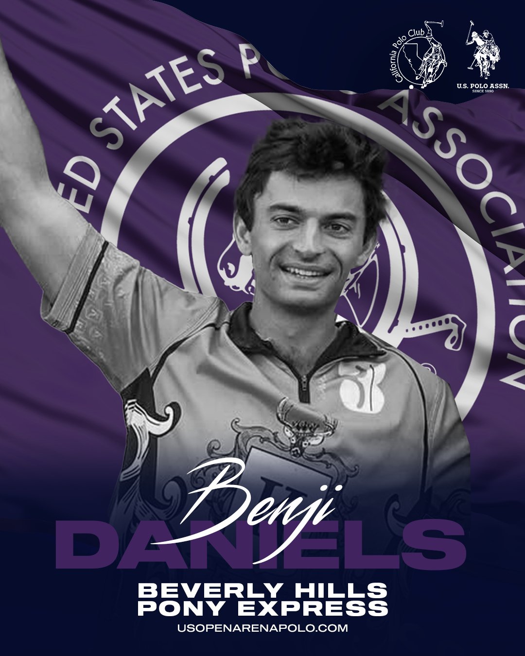 Team Spotlight: Beverly Hills Pony Express⁠
⁠
Benji Daniels, Will Walton, and Ed Banner-Eve bring a sharp mix of young talent, championship pedigree, and international experience to the Open. 🏇⁠
⁠
From Chairman&rsquo;s Cup titles to arena championsh