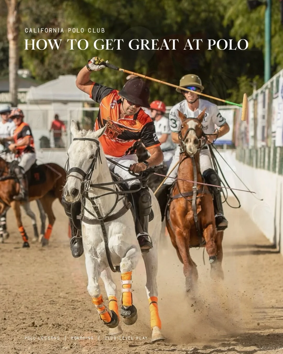 &ldquo;How do I get great at polo?&rdquo; It&rsquo;s the most often question we get from our new students. The answer is simple: Commitment.

From your very first professional lesson to your 100th chukker, the path to becoming a proficient player is 