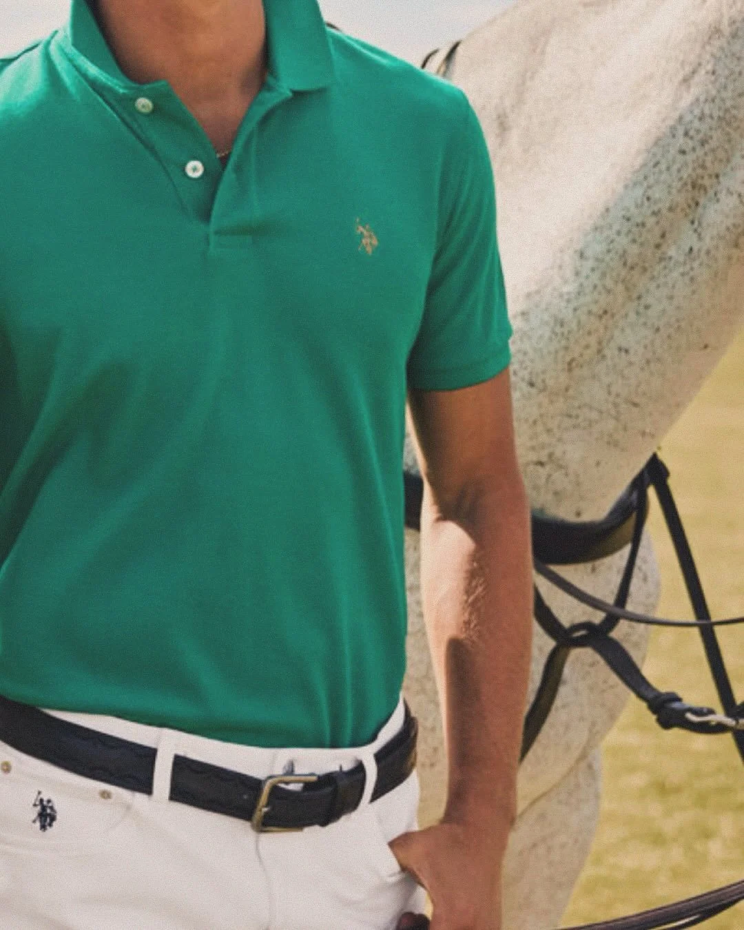 Always lucky 🍀 with @uspoloassn #borntoplay