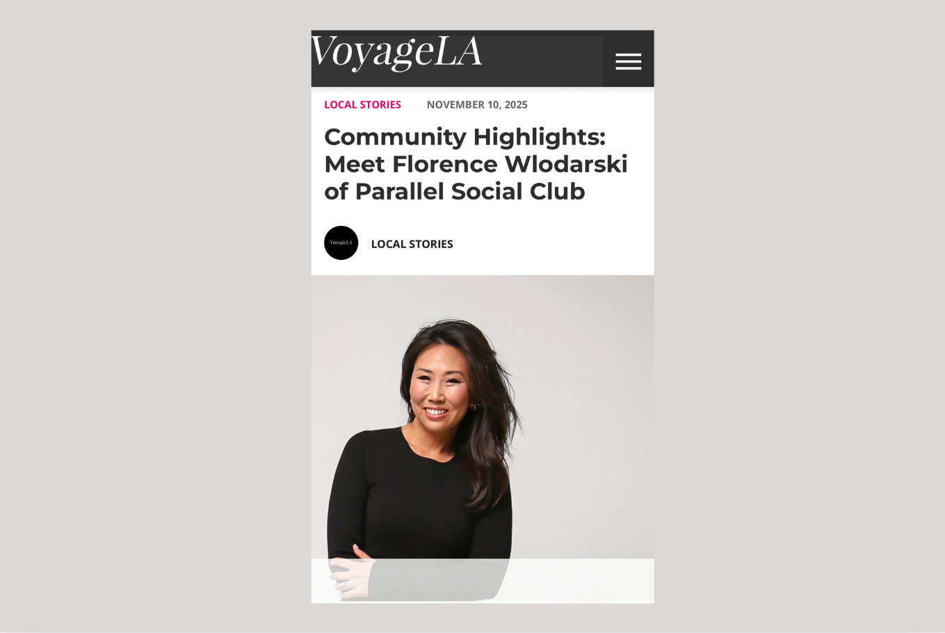 VOYAGELA  Magazine features Parallel social club