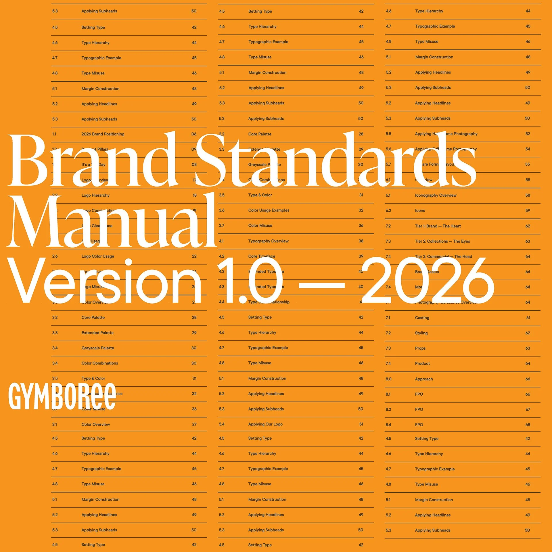 Gymboree Brand Standards