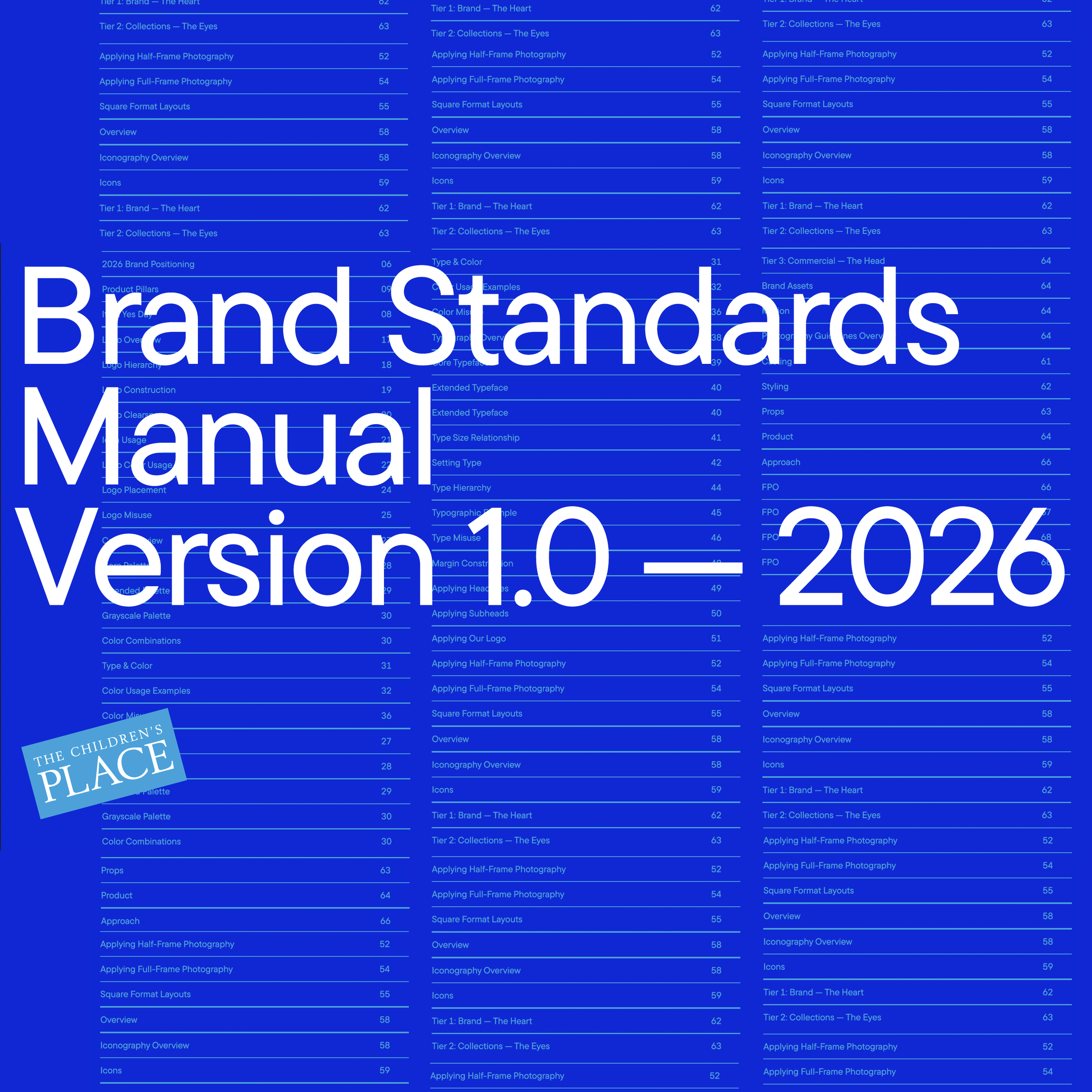 The Children's Place Brand Standards