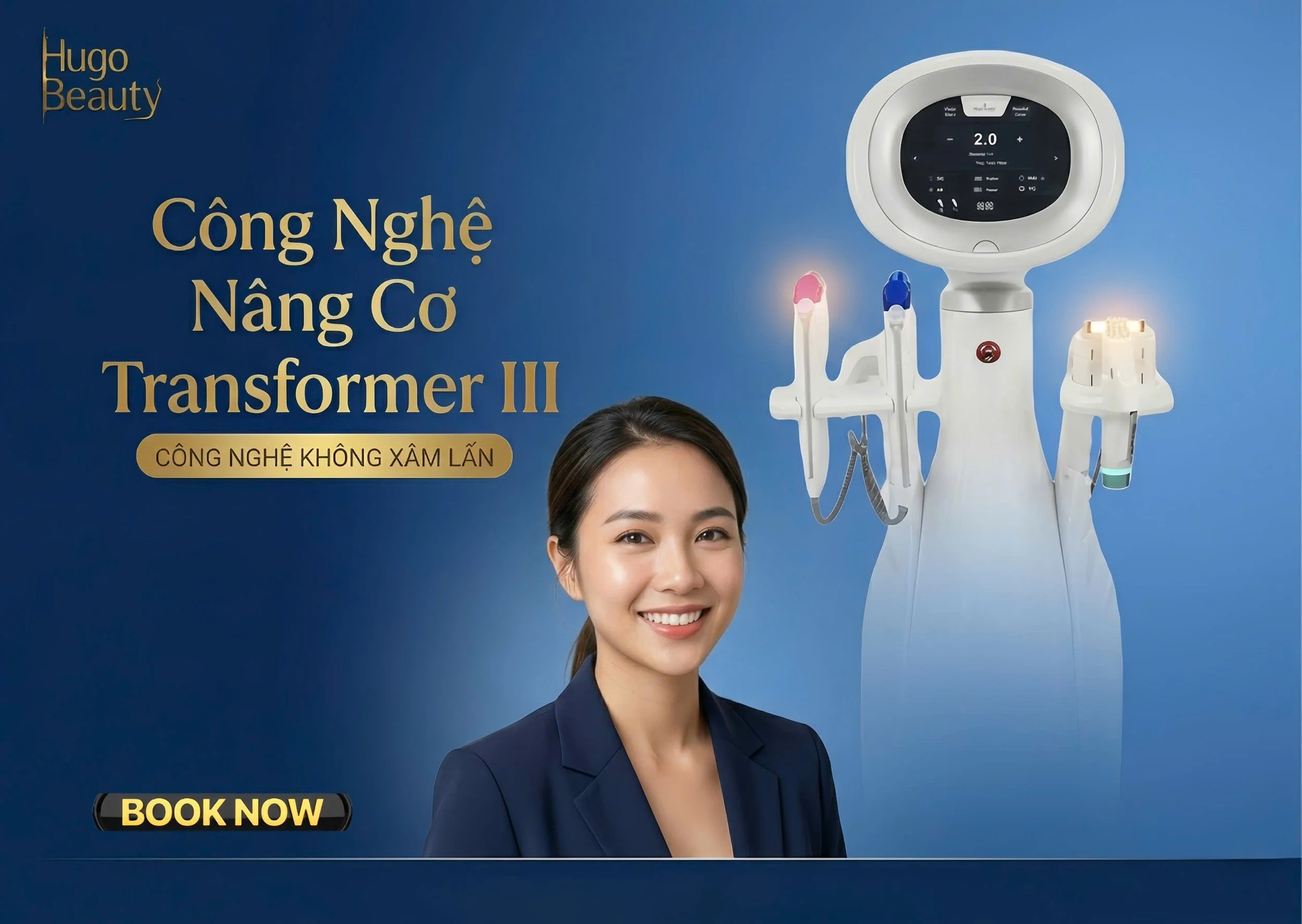 HIFU Transformer III 10D – Giải pháp nâng cơ, trẻ hóa da không xâm lấn được ưa chuộng hiện nay