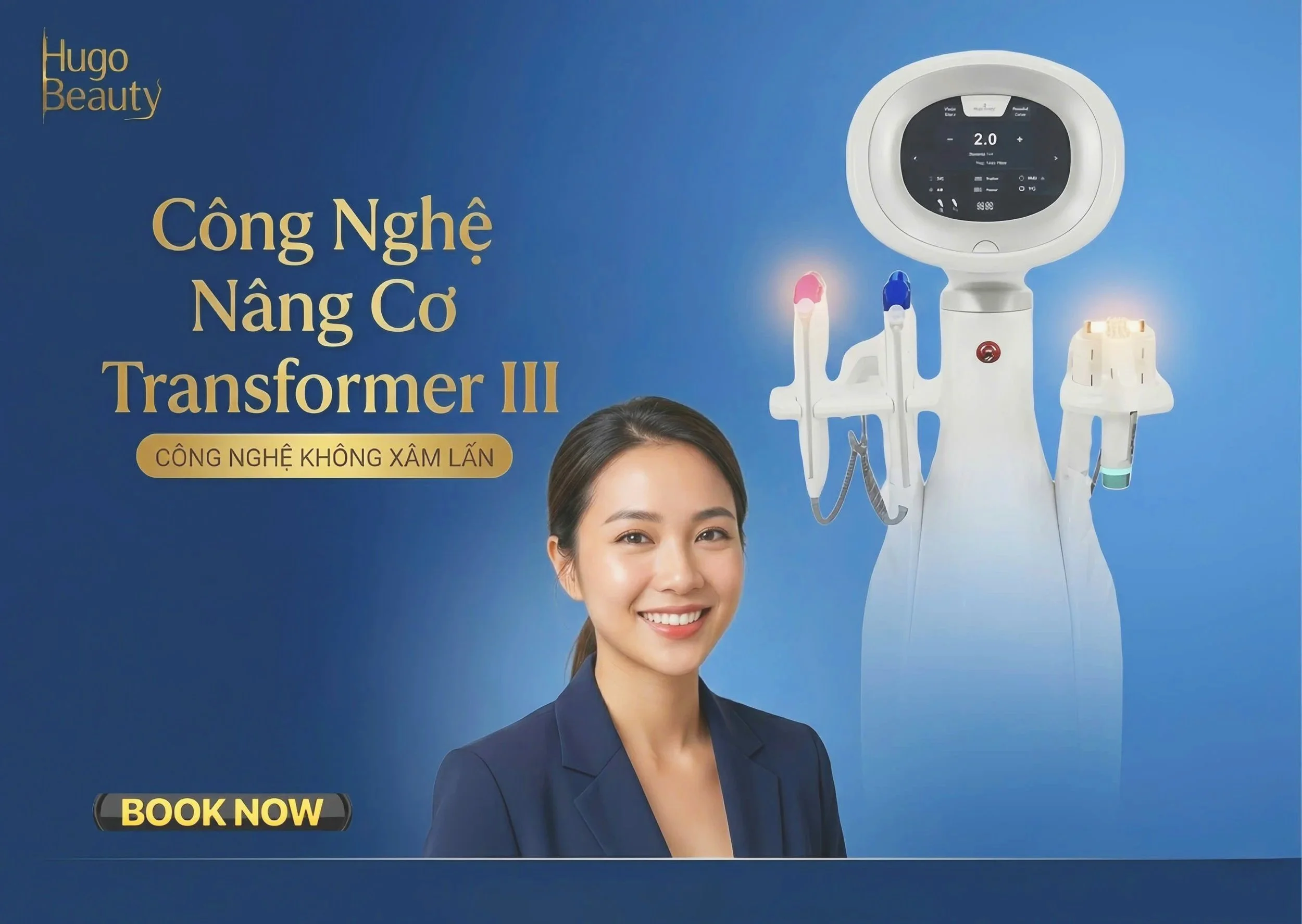 HIFU Transformer III 10D – Giải pháp nâng cơ, trẻ hóa da không xâm lấn được ưa chuộng hiện nay