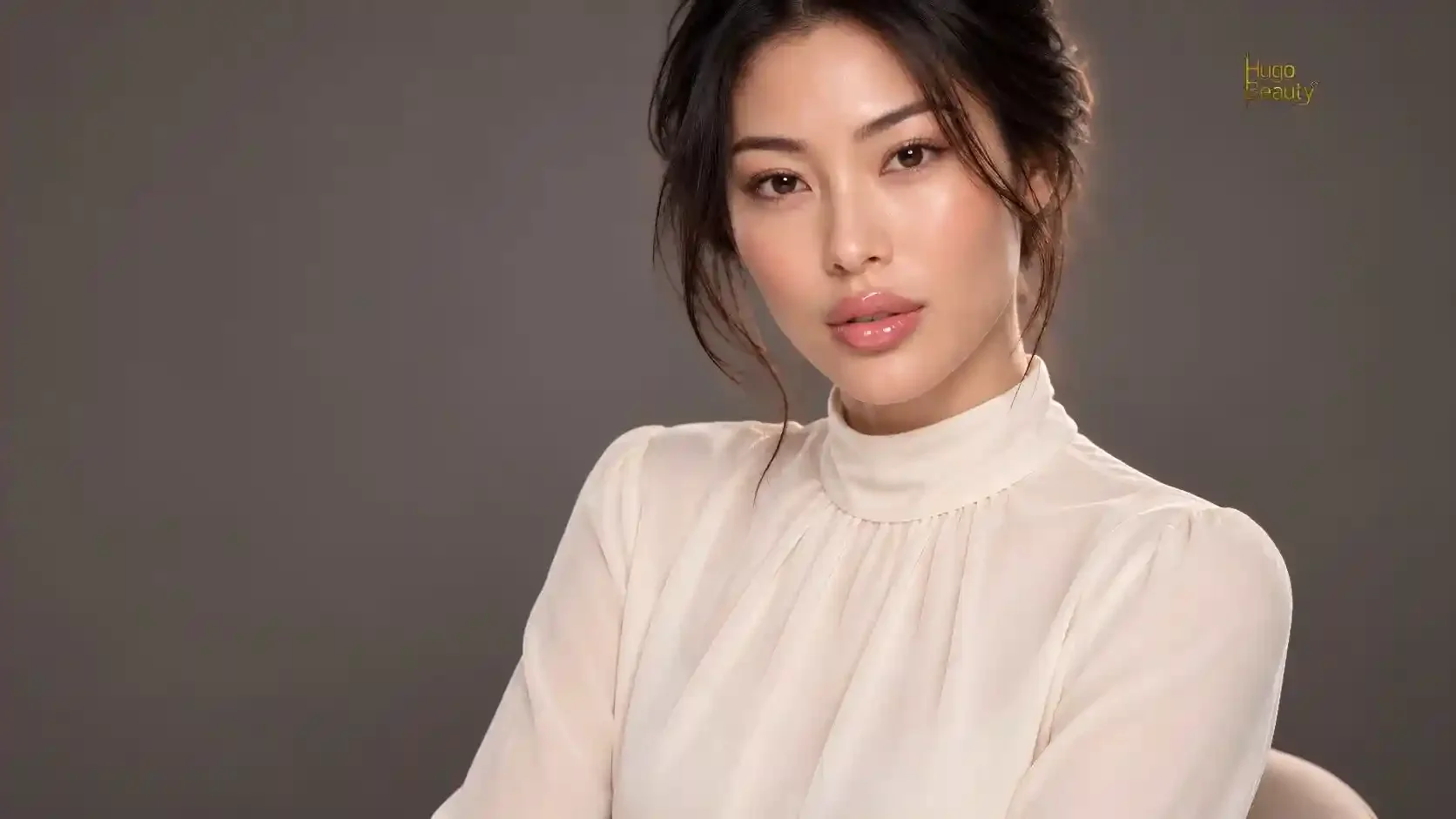 Chân dung khách nữ da sáng khỏe, không cháy nắng — trạng thái da Hugo Beauty muốn thấy ở buổi soi da trước khi làm HIFU sau một chuyến đi biển