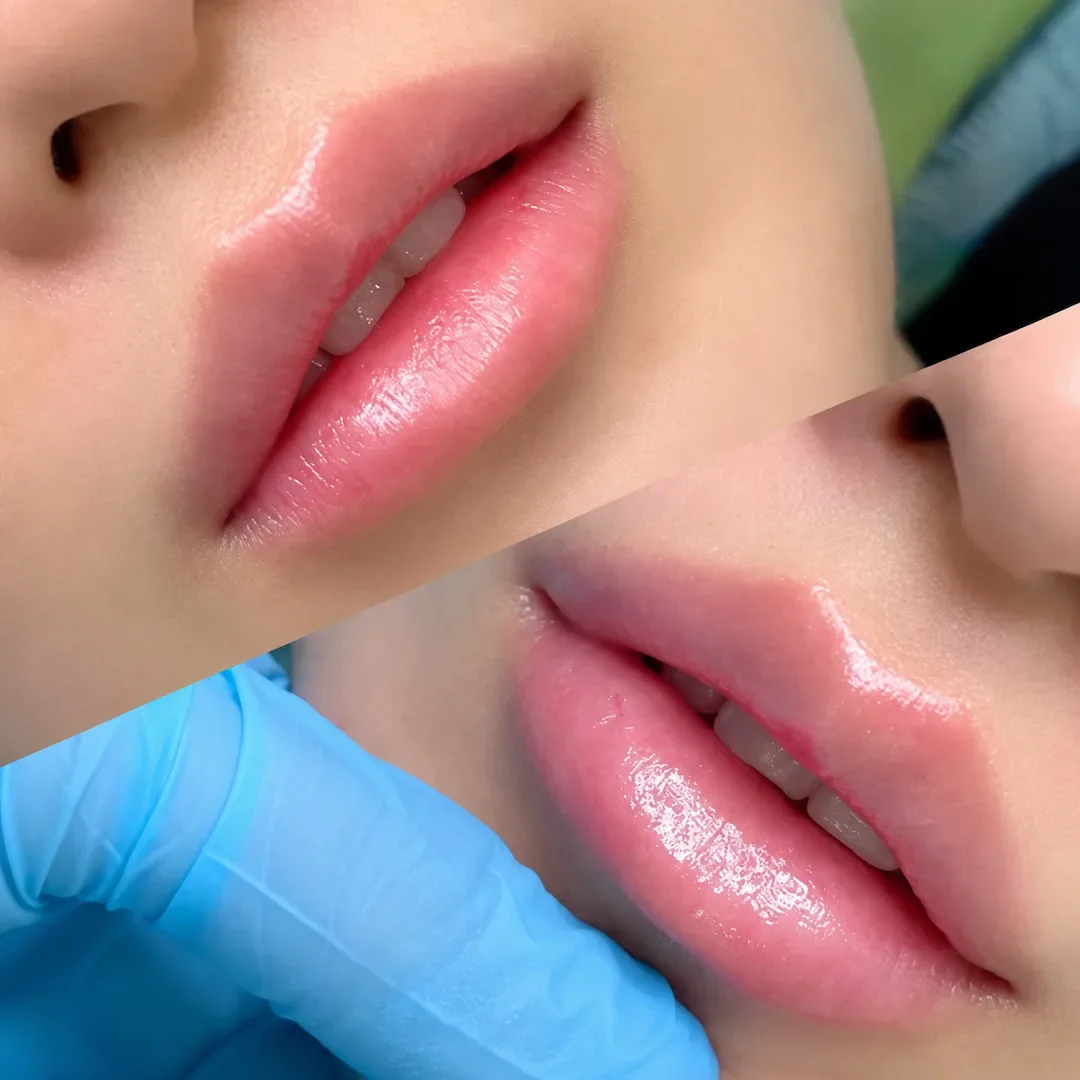 Natural sexy glossy lips tại Hugo Beauty TP.HCM với hiệu ứng môi căng bóng mềm mại và hiện đại.