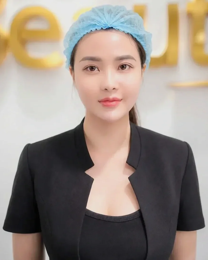 Khách hàng trải nghiệm dịch vụ nâng cấp Full Face với filler, botox và skin booster tại Hugo Beauty TP.HCM