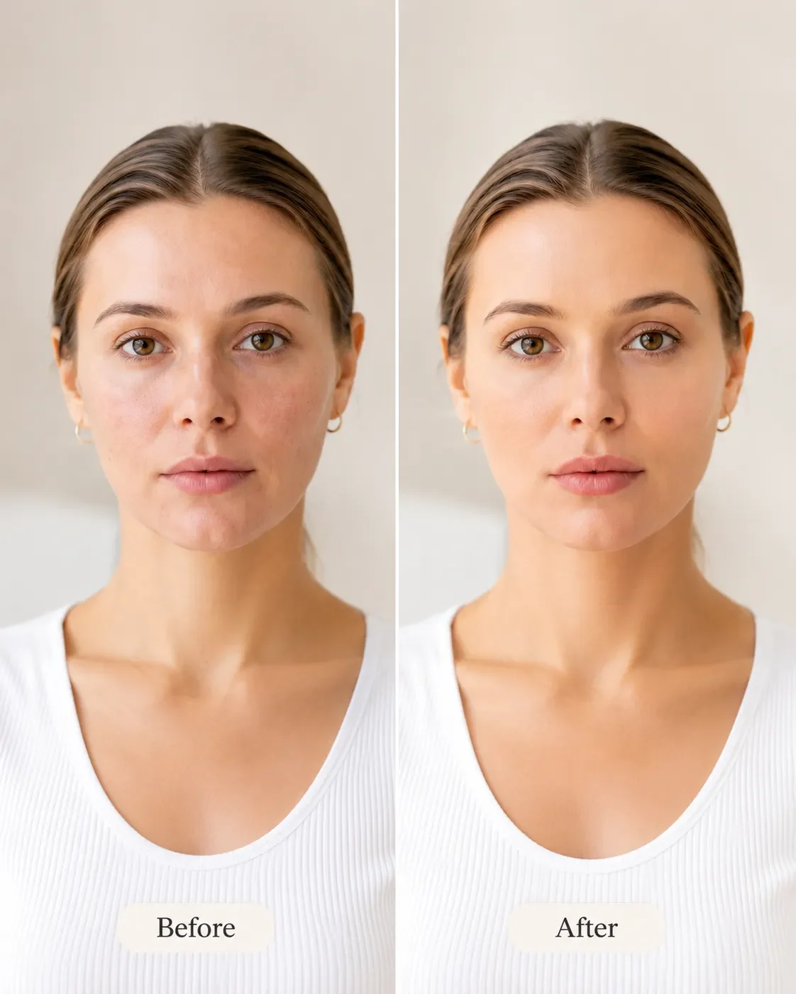 Lower-face contour after Ultraformer MPT HIFU at Hugo Beauty