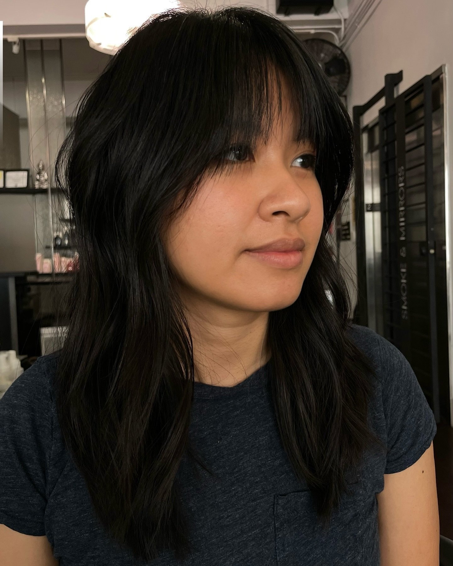 New haircut with bangs💇🏻&zwj;♀️

New shaping and layers, snip snip ✂️ gives movement to the hair
&bull;
&bull;
&bull;
&bull;
&bull;
Haircut @yewonj_hair 
#sfhairstylist #sfhairsalon #sfhair #freshhaircut #newhaircut #haircutting #haircutinspo #sanf