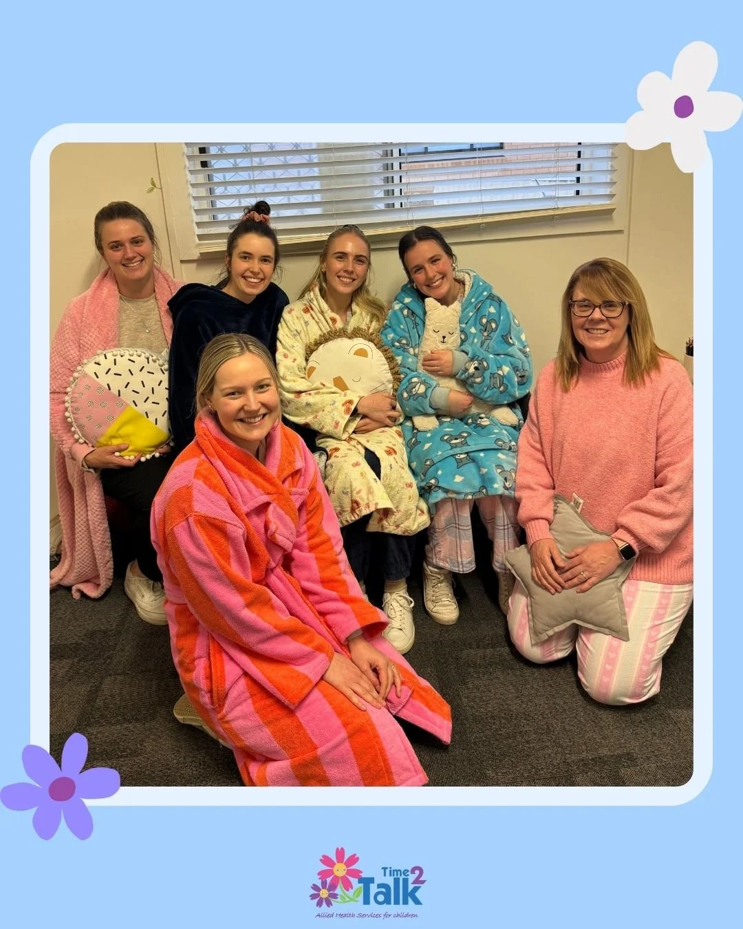😴 Pyjama Day 😴

Last week the T2T added a little cosy fun to the month by holding Pyjama Day(s) on Tuesday and Friday!

Pyjama day is all about raising money for kids in foster care to help them follow their dreams; but was also the perfect excuse 