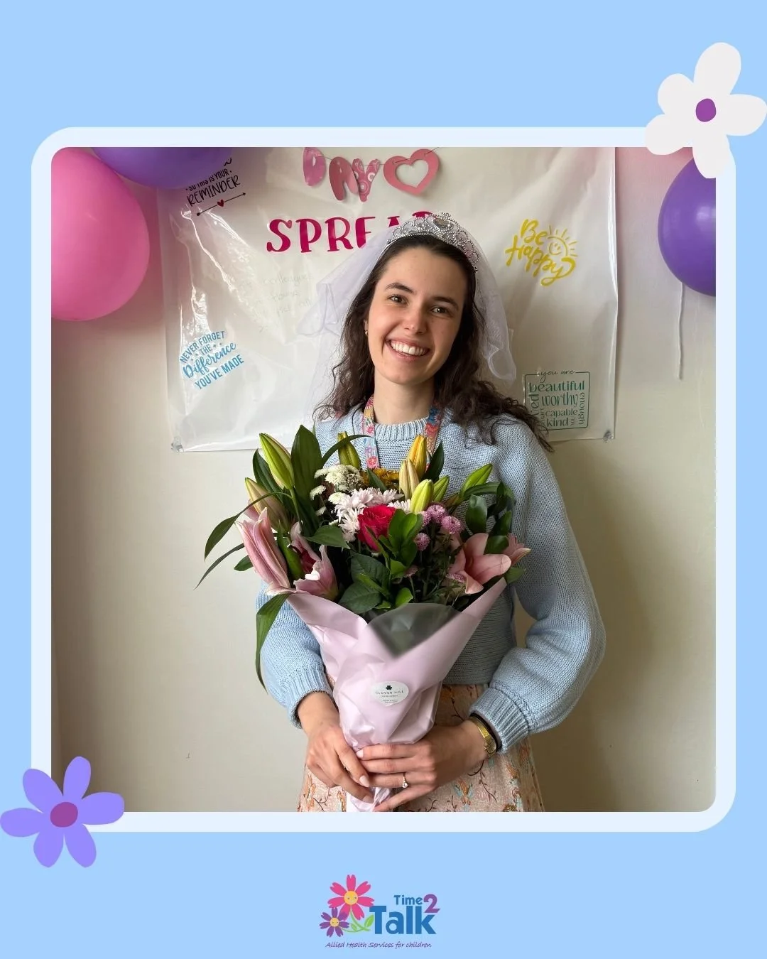 ✨Lauren's Bridal Shower ✨
This week the T2T team threw a surprise bridal shower for Lauren (one of our amazing speechies) who gets married veryyyy soon. We may have got a little competitive play some wedding-themed games, can you guess who came out