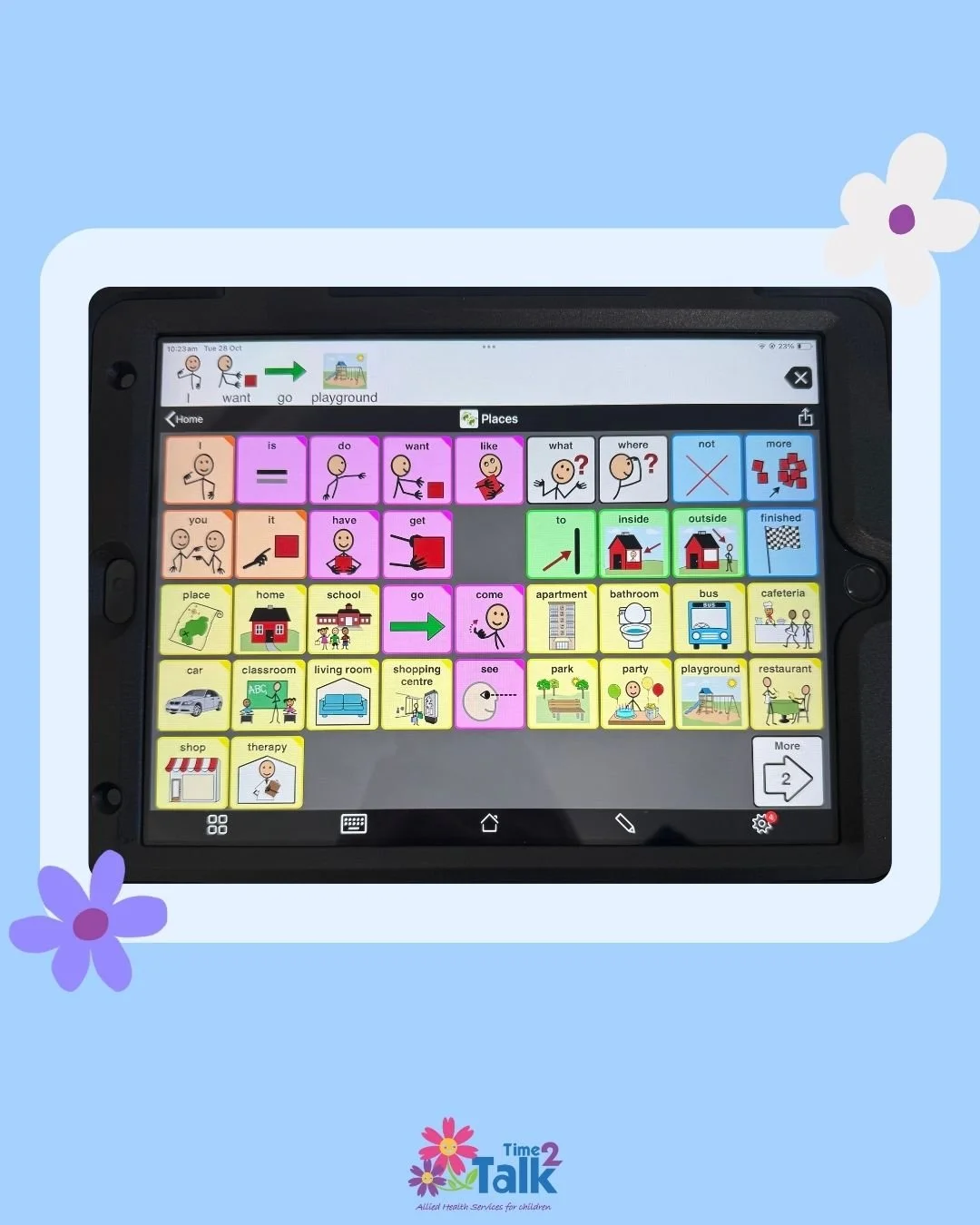 We couldn't let AAC Awareness Month slip by without a shoutout!

Our speechies love supporting our clients to find the AAC system that works best for them. Communication looks different for everyone, and comes in all shapes, sounds and symbols. Every