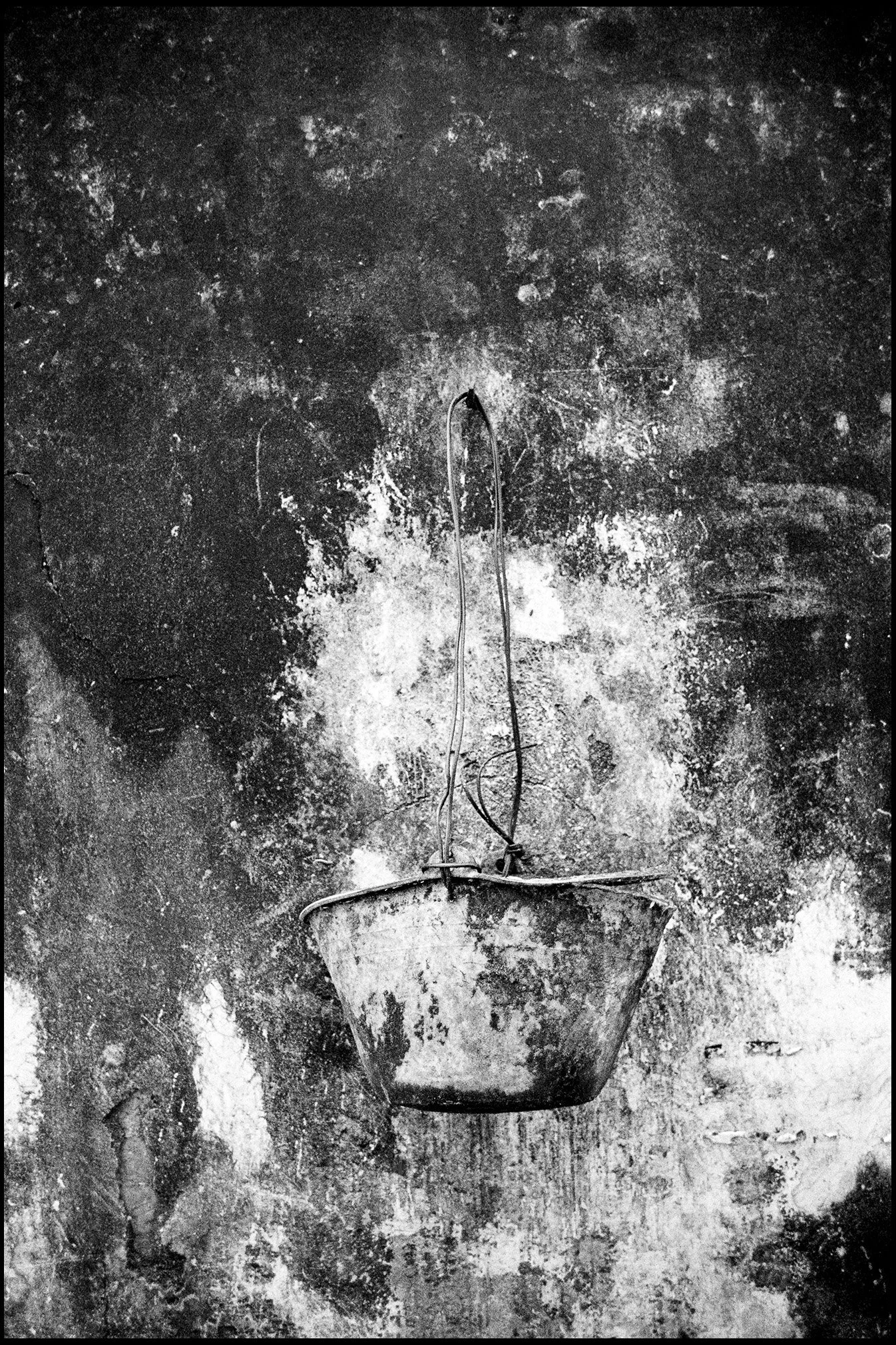 Bucket on Wall, Guangdong Province, China 2025